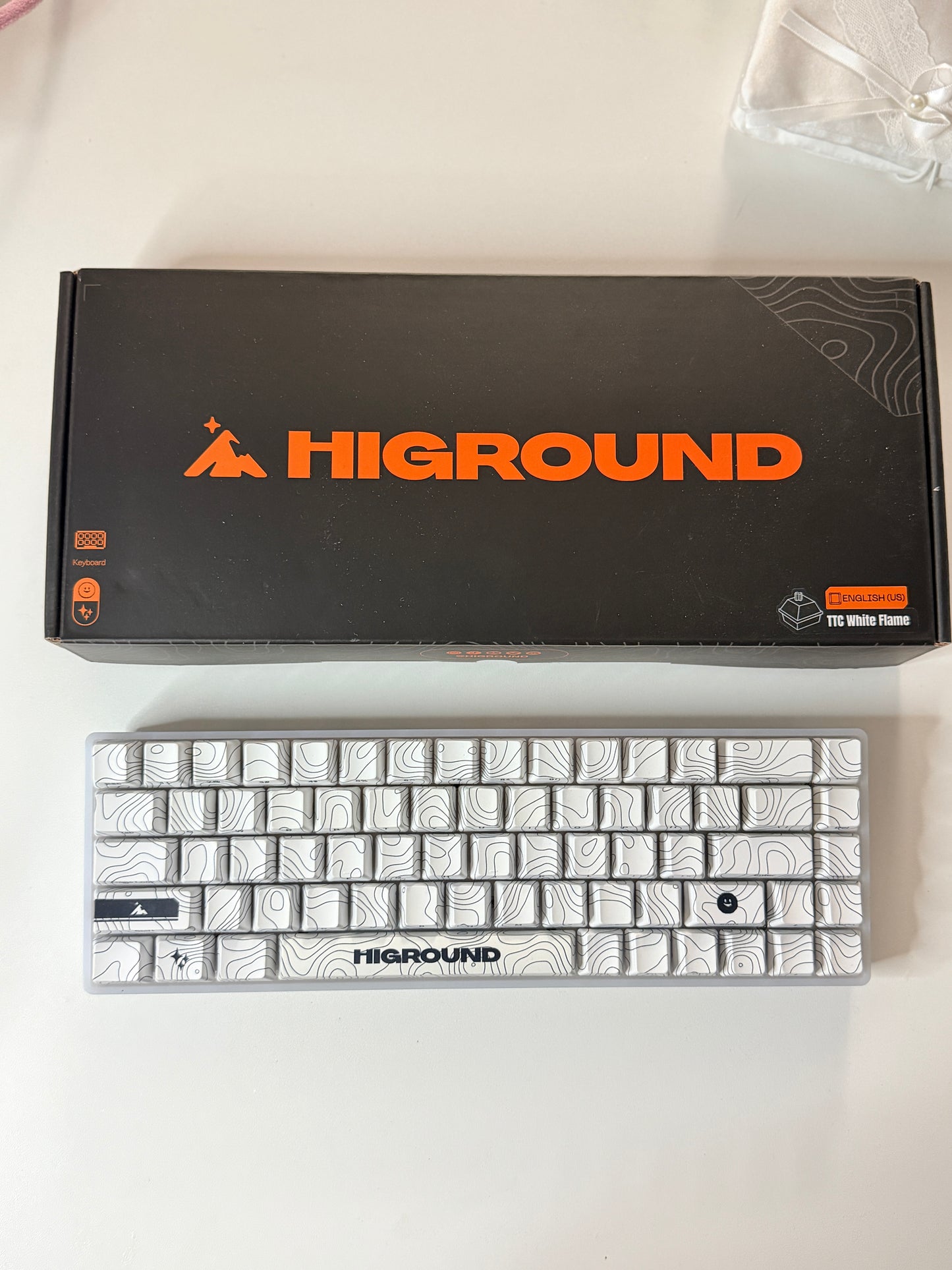 Unboxing Clearance Higround Wireless Gaming Keyboard HG68 Basecamp 65 Mechanical Keyboard SNOWSTONE