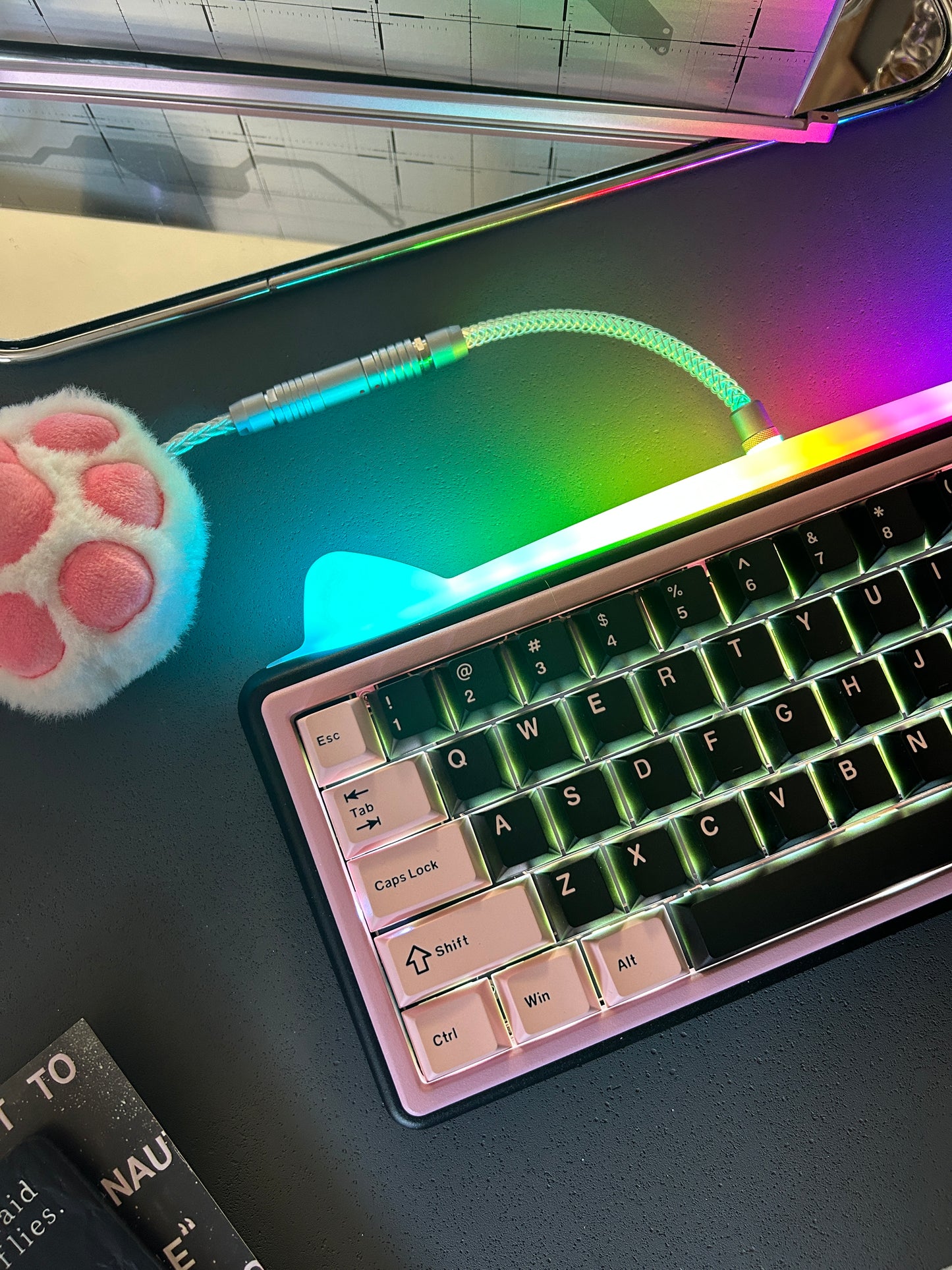 Unboxing Clearance ONLY 1 Instock Foxy 65 Assembled Edition Black Pink Kitten