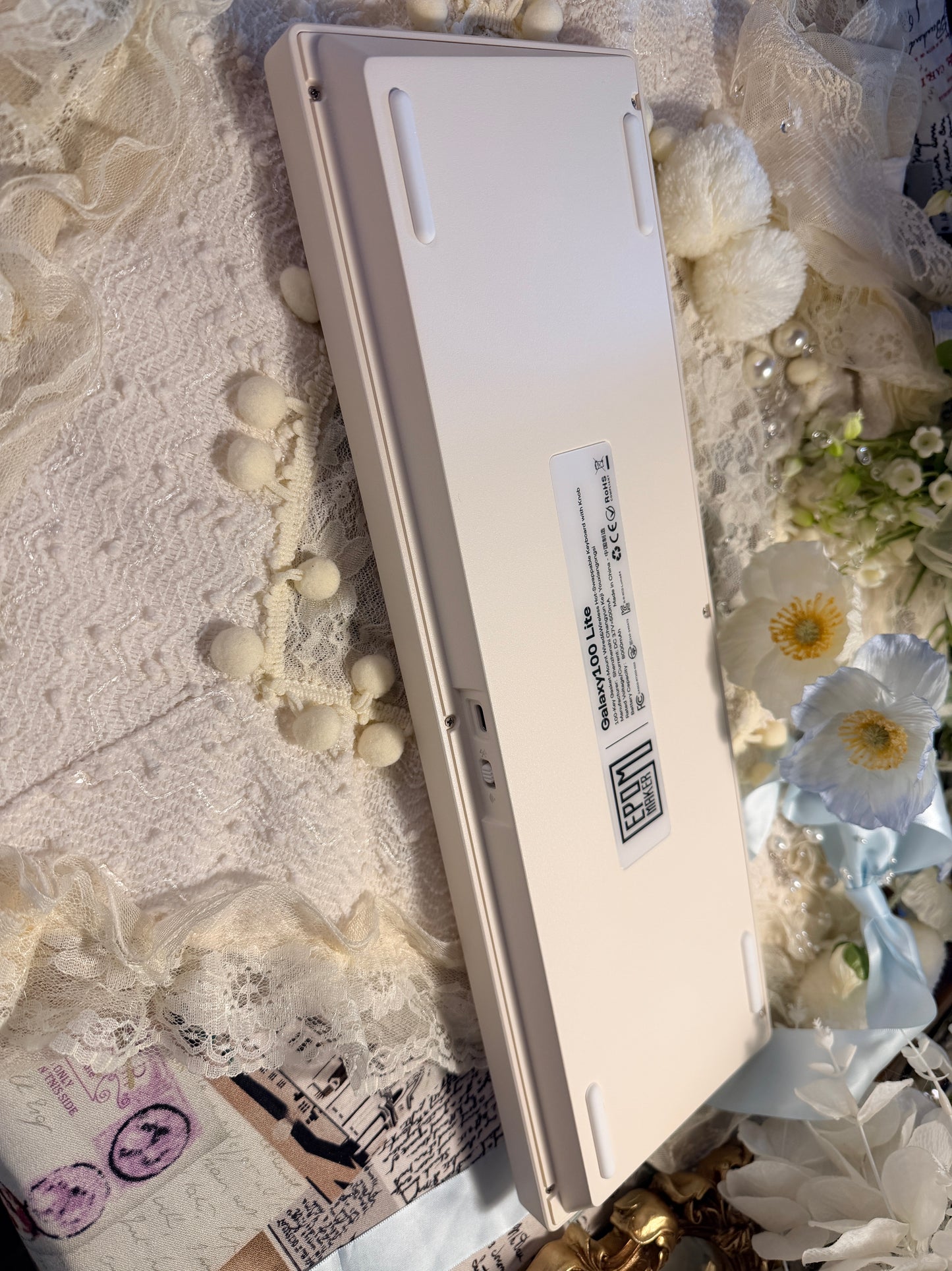 Unboxing For Sales ONLY 1 Instock EPOMAKER Galaxy100 lite Creamy Thocky Full Size Wireless Mechanical Keyboard