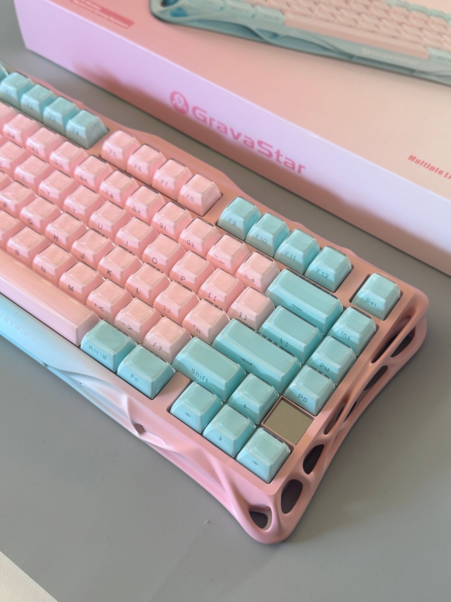 Unboxing Clearance ONLY 1 Instock GravaStar Mercury K1 Lite Special Edition - Lumen Rose