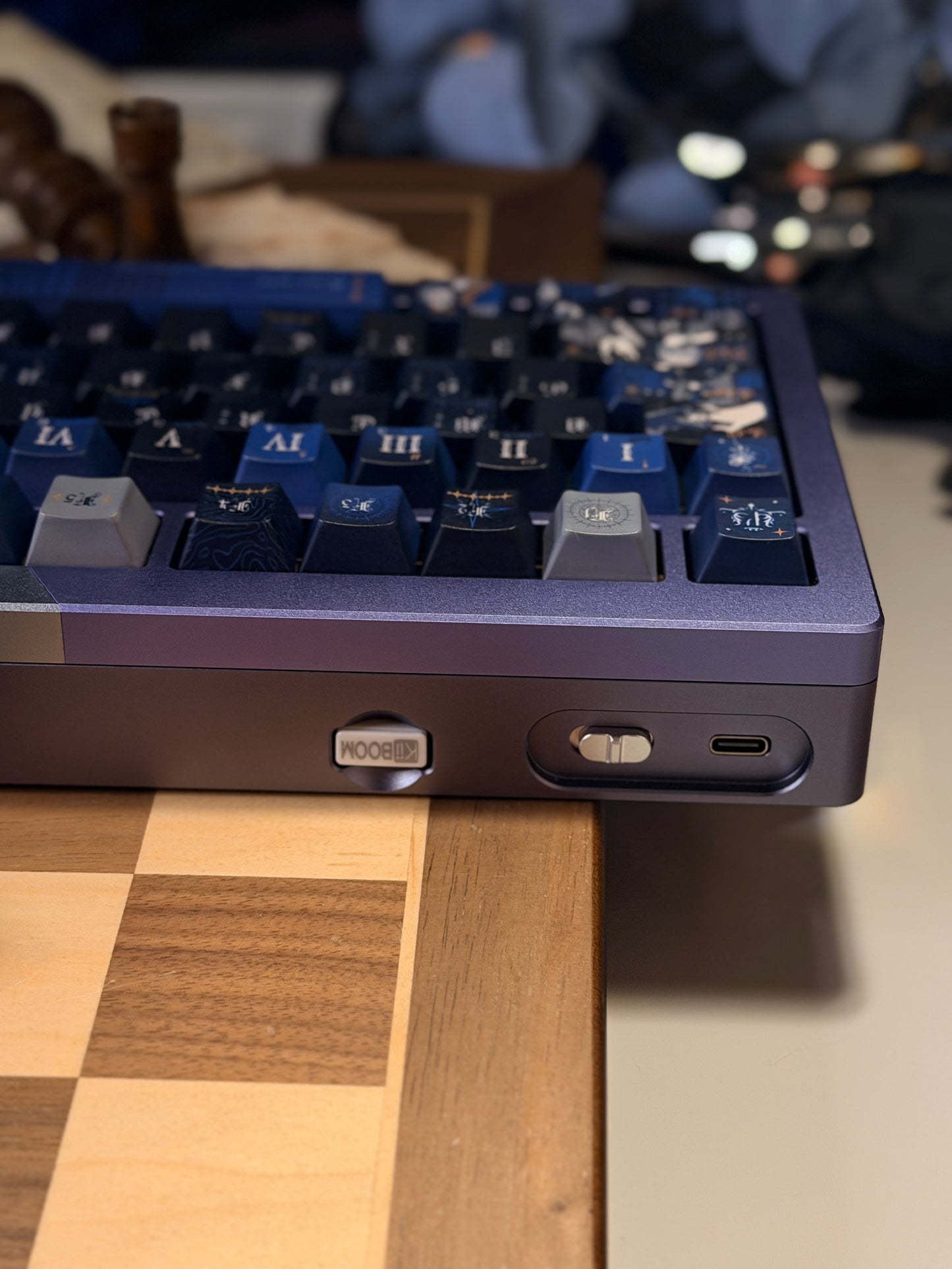 Unboxing For SALEs KiiBOOM LOOP75
Hotswappable Aluminum Gasket Mechanical Keyboard Silver Blue（not including the Wristrest）