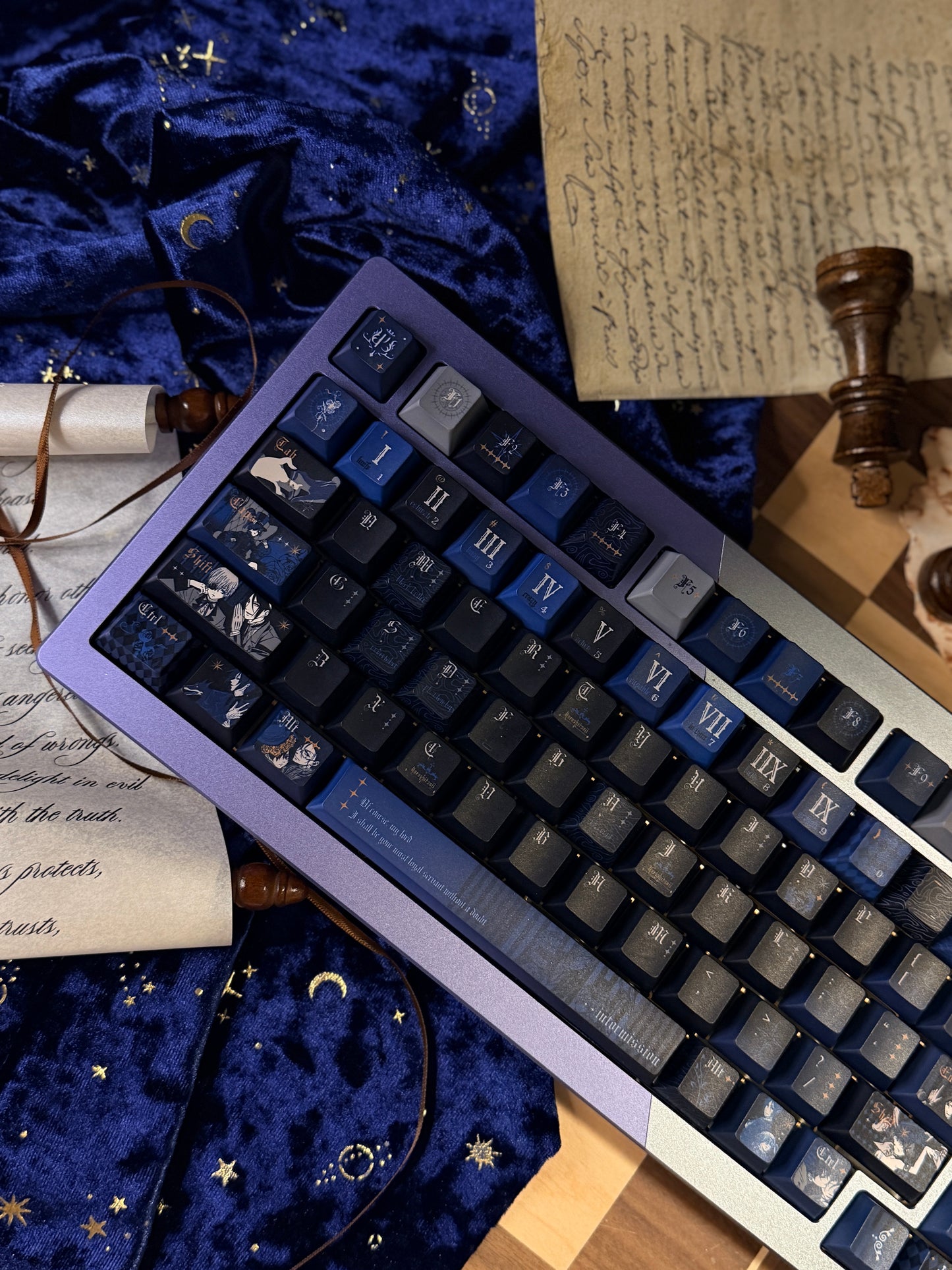 Unboxing For SALEs KiiBOOM LOOP75
Hotswappable Aluminum Gasket Mechanical Keyboard Silver Blue（not including the Wristrest）