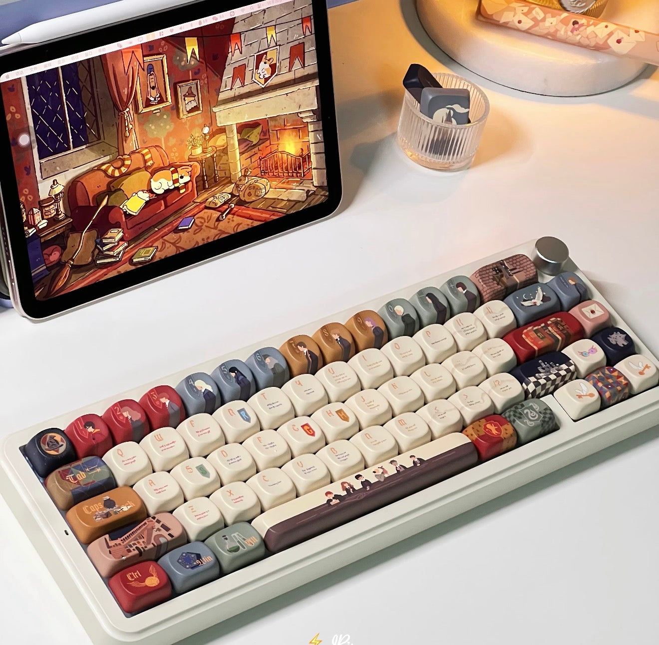 Unboxing Keycap SET ONLY 1 Instock #0288 Harry Potter Theme Hedwig Letters MOA Profile