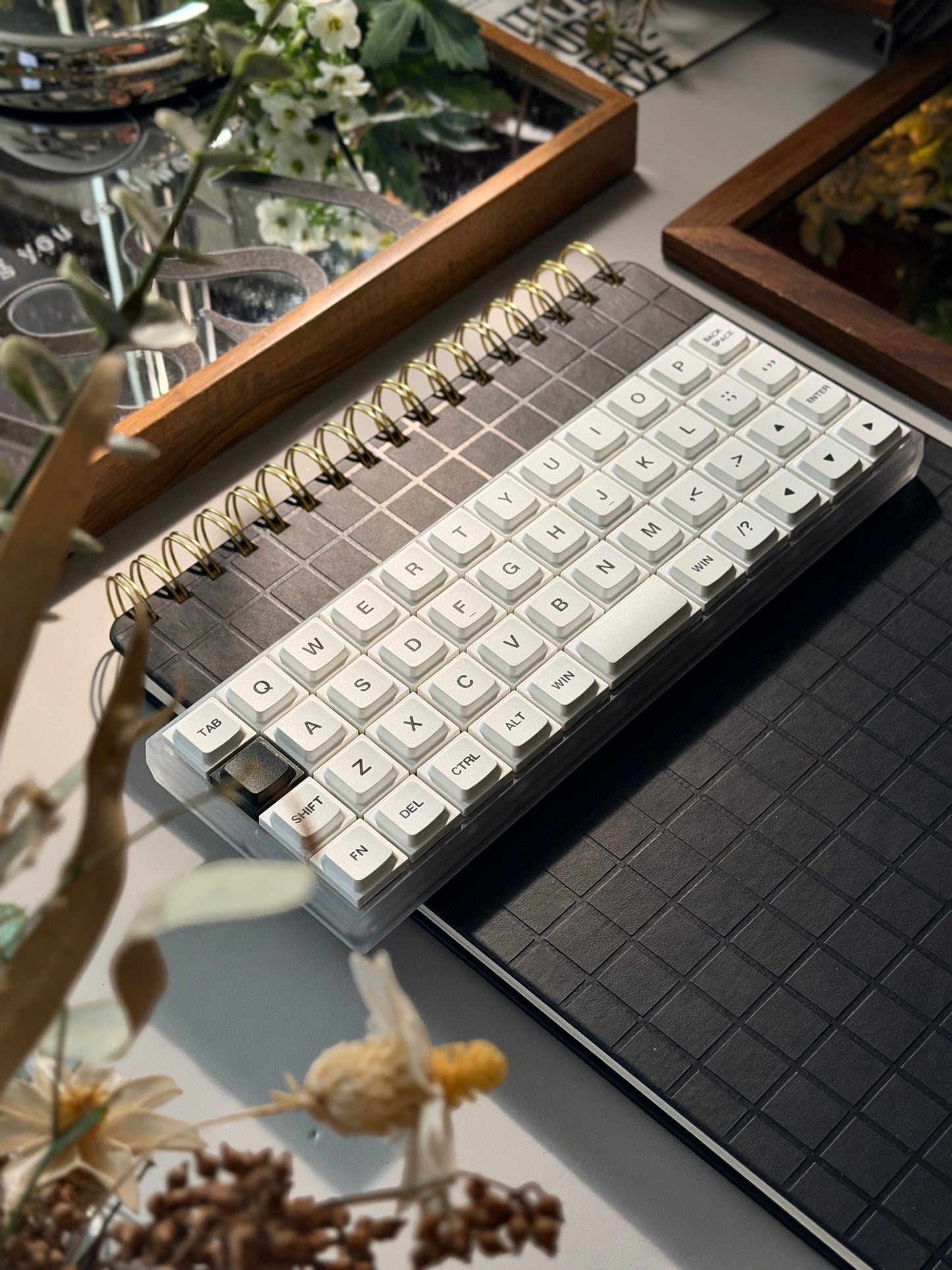 Unboxing Clearance ONLY 1 Instock Chosfox Geonix Rev.2.5 Mini 40% Low-Profile Mechanical Keyboard