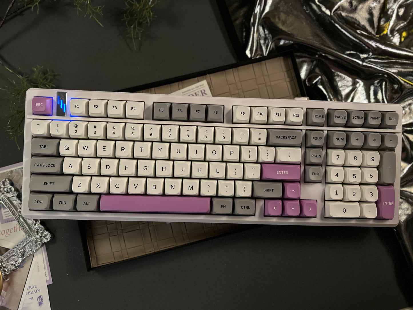 Unboxing Sample For Sale ONLY 1 Instock GK GAMAKAY TK101 98% Mechanical Keyboard