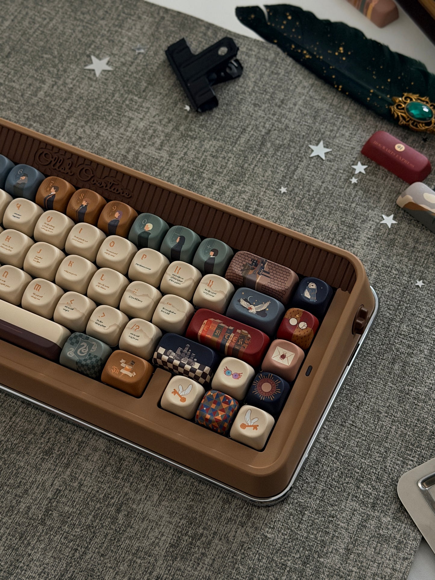 Unboxing Keycap SET ONLY 1 Instock #0288 Harry Potter Theme Hedwig Letters MOA Profile