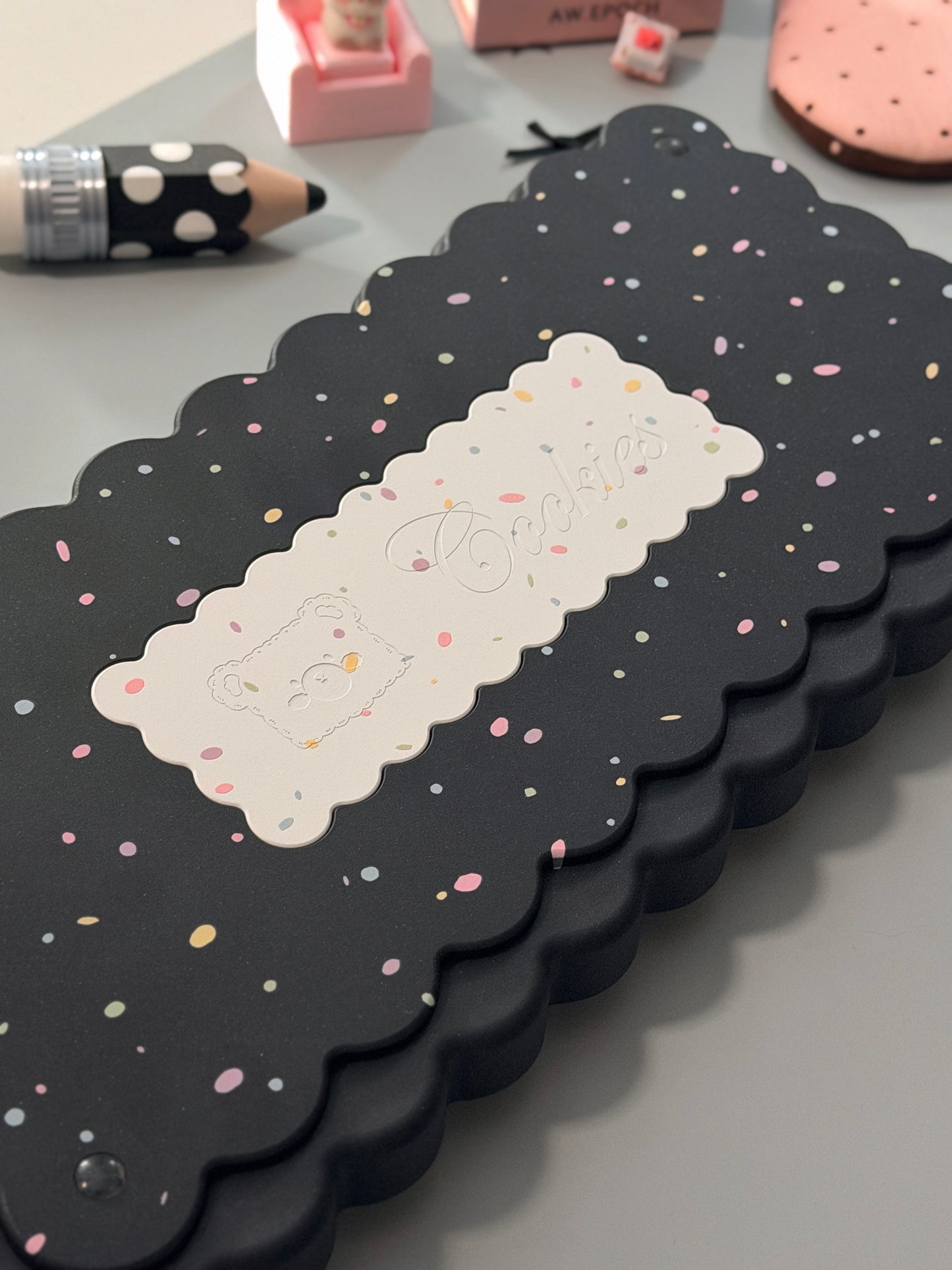 ONLY 1 Instock Prebuilt Aluminum Custom Mechanical Keyboard Cookies75 White Black Sugar Set