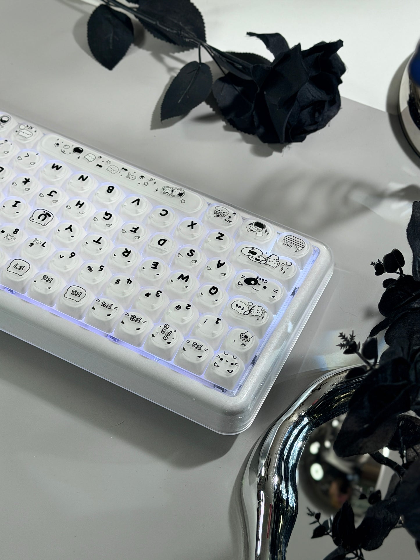 Unboxing Clearance ONLY 1 Instock MechLands X Maorbeng X100 PRO Membrane Keyboard with Number Pad RGB Backlits Wireless