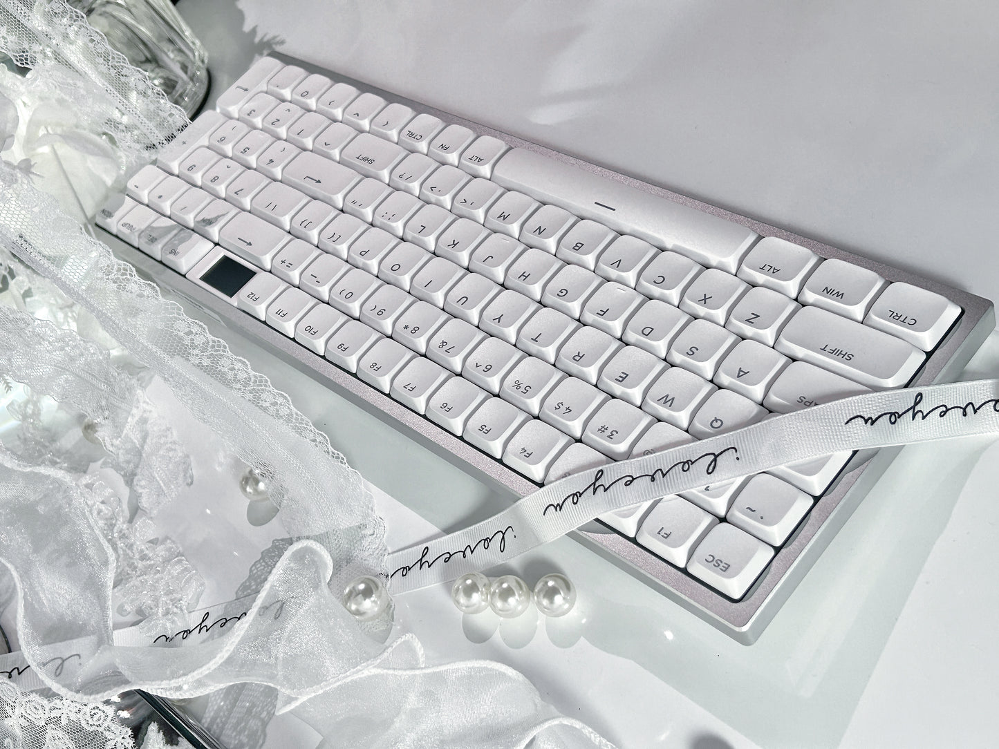Unboxing Sample For Sales ONLY 1 Instock CK100 tri-mode low-profile mechanical wireless keyboard