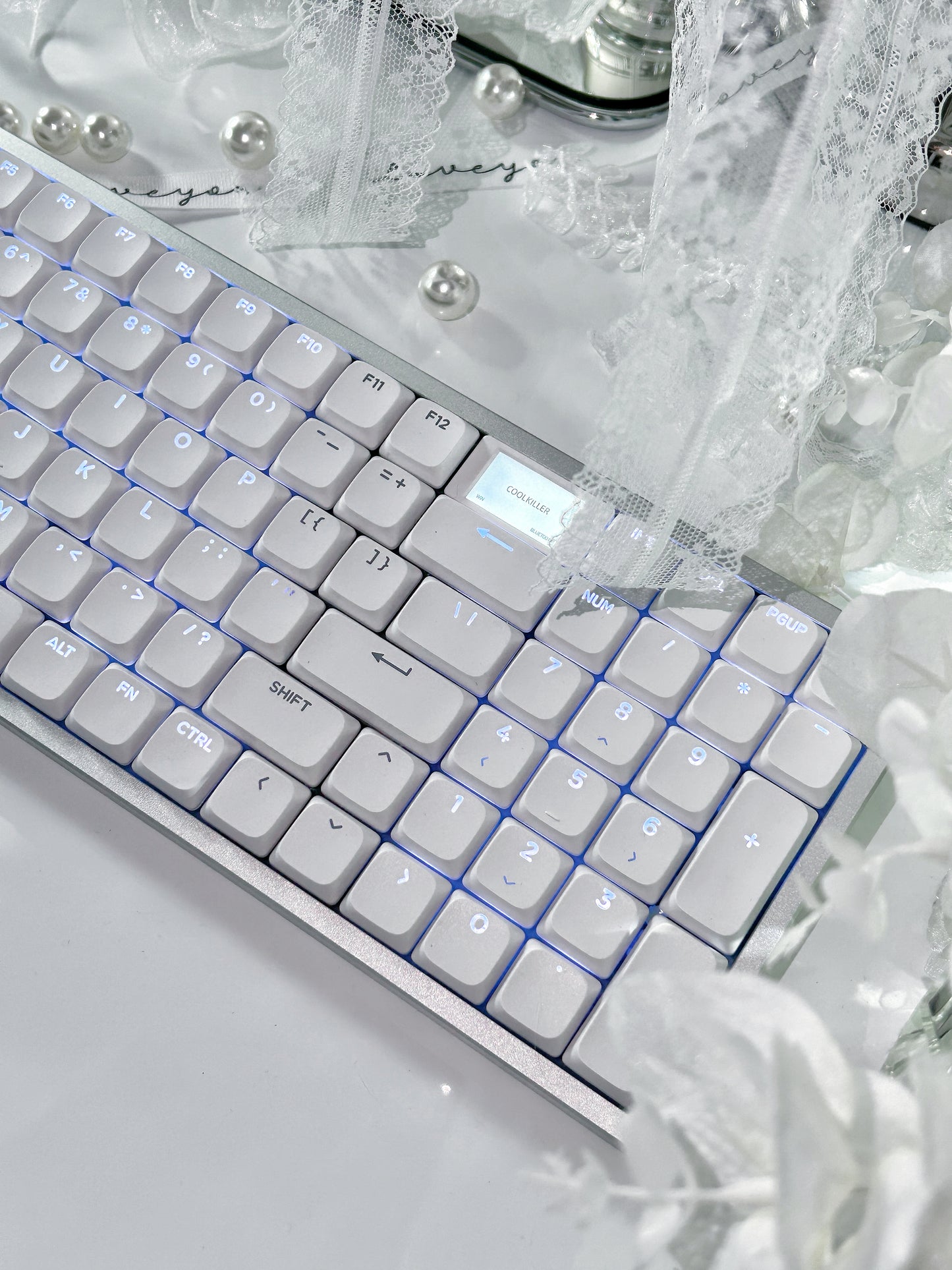 Unboxing Sample For Sales ONLY 1 Instock CK100 tri-mode low-profile mechanical wireless keyboard