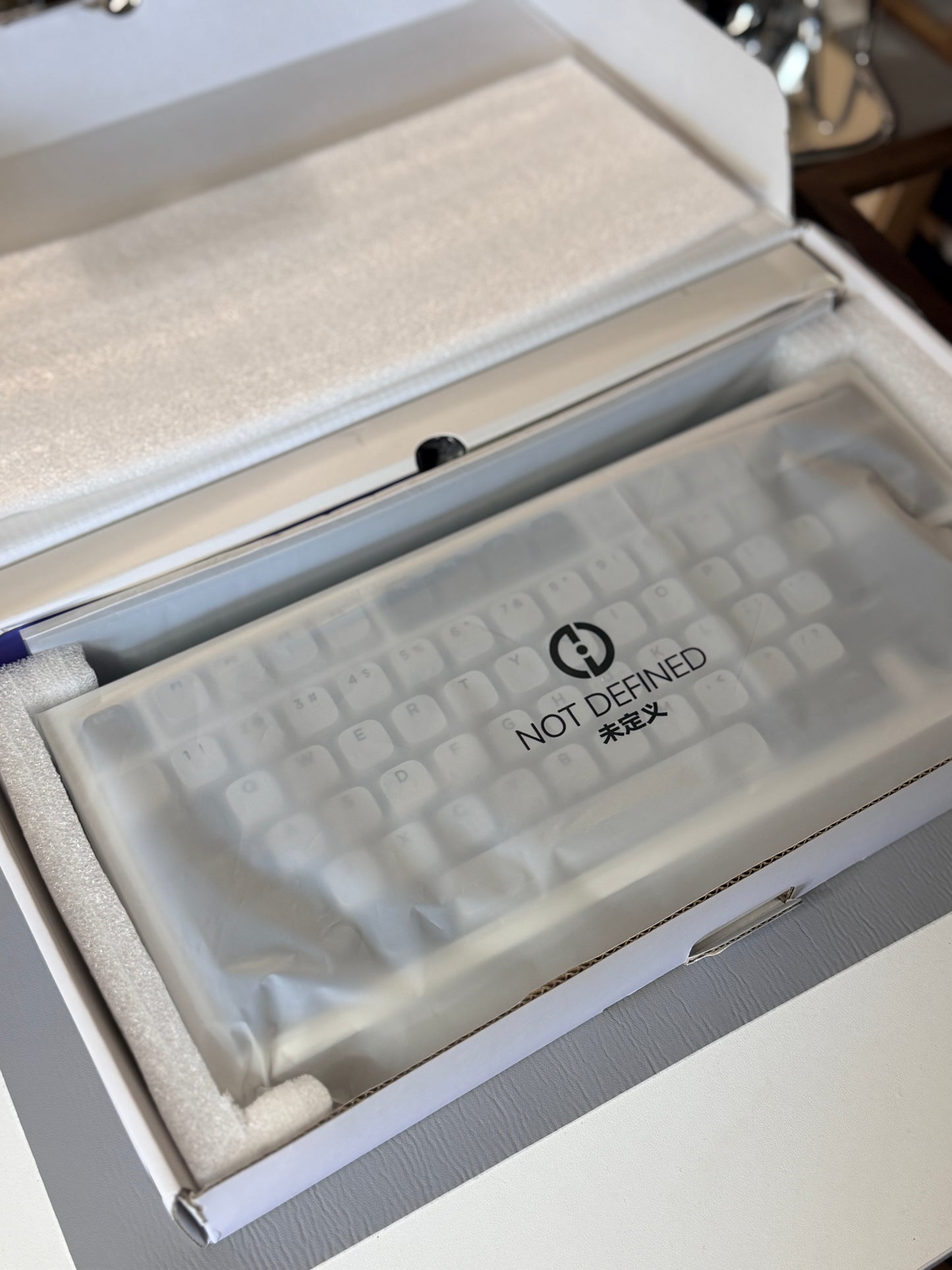 Unboxing Clearance ONLY 1 Instock Chilkey ND75 LP Wireless Gaming Keyboard with LCD Screen Silver Black Grey
