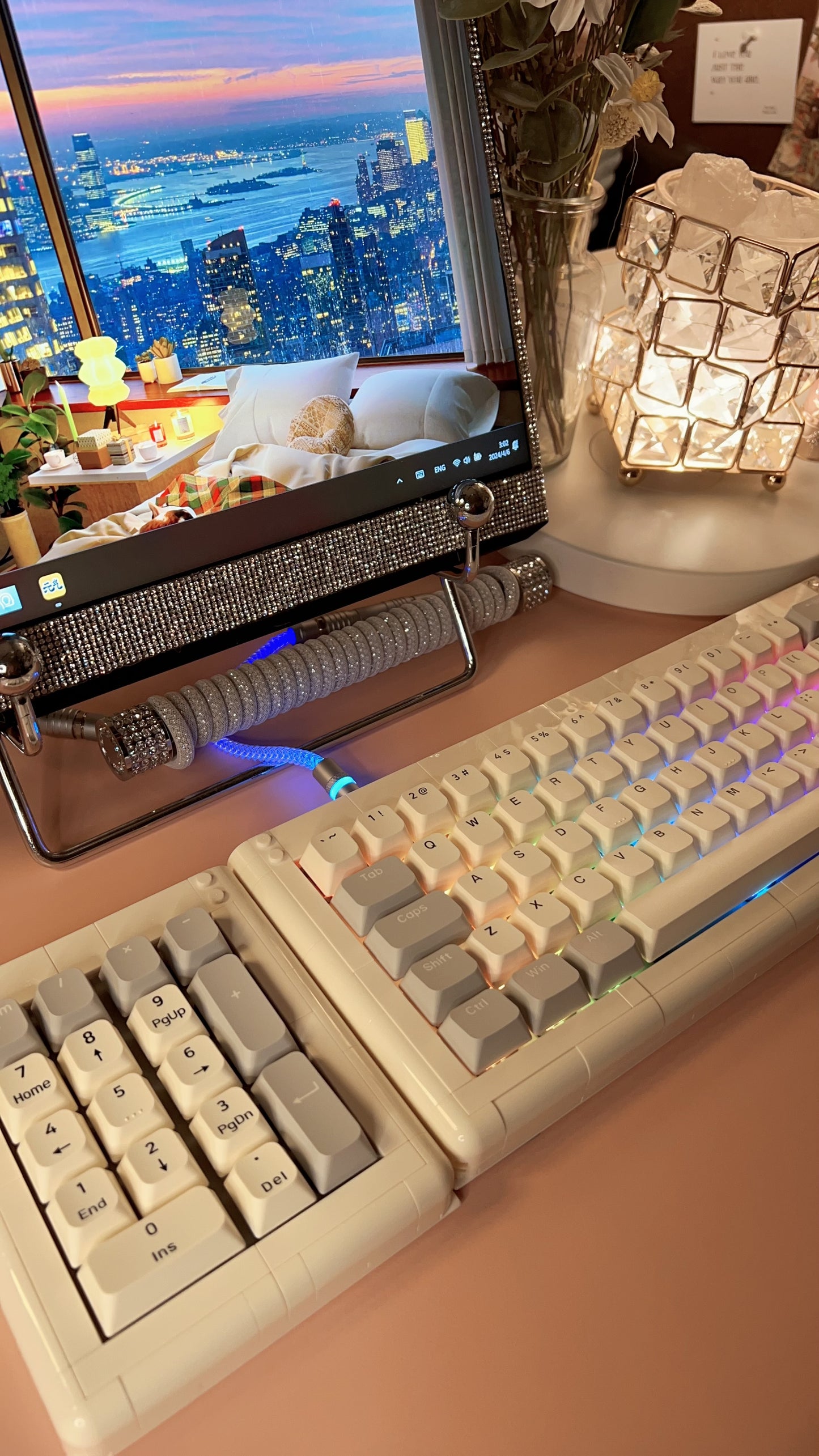 「Fully Assembled」KBDCRAFT Adam0110b Customized Mechanical Keyboard