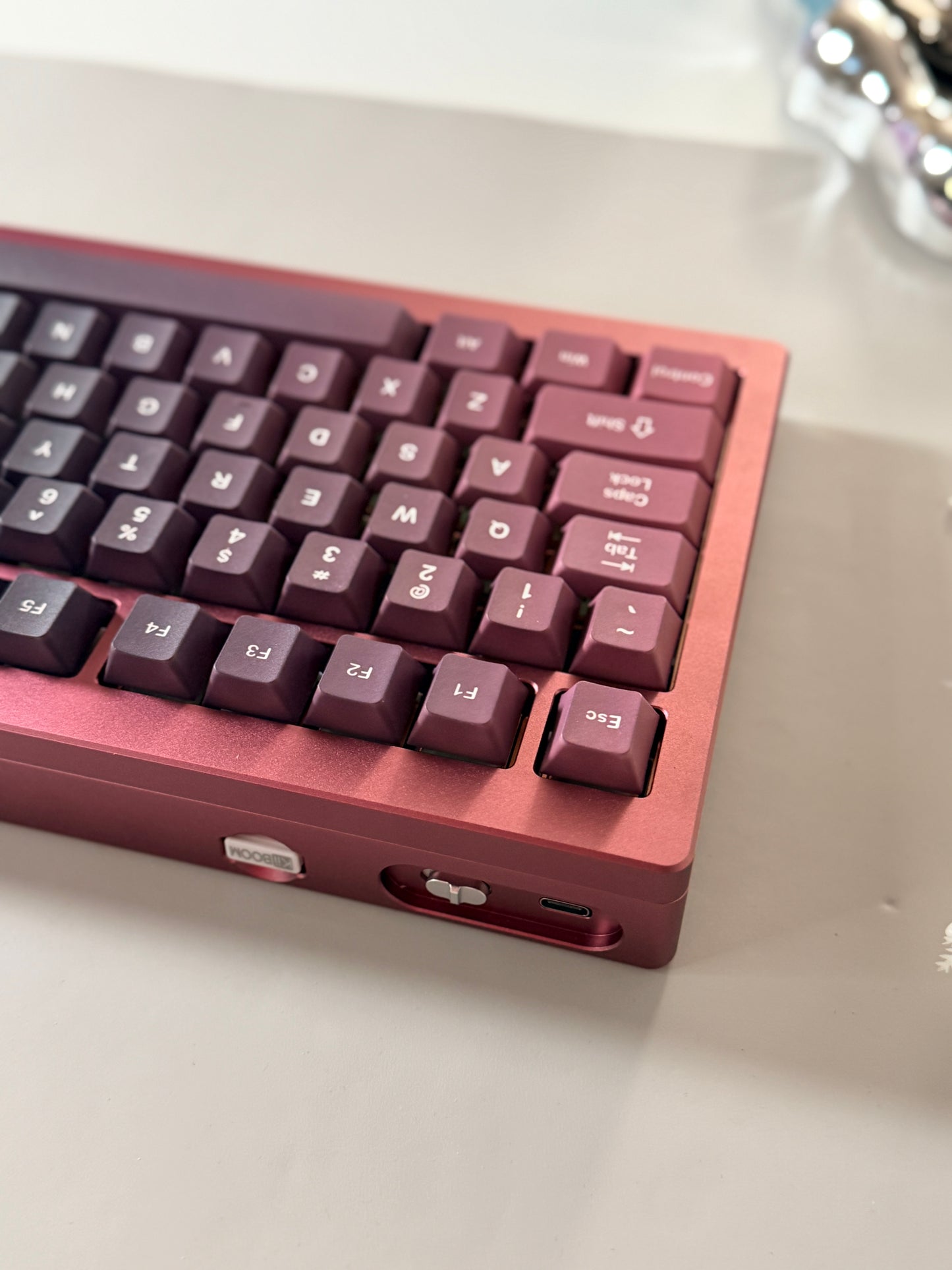 Unboxing For SALEs LOOP75 Aluminum Mechanical Keyboard KiiBOOM Matcha Latte Switches