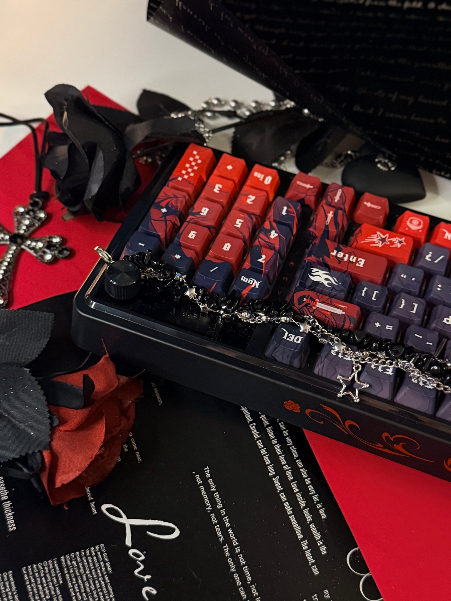 Unboxing For Sales ARTEMIS K719 PRO Anime RGB Gaming Mechanical Keyboard(not including shooting decoration)