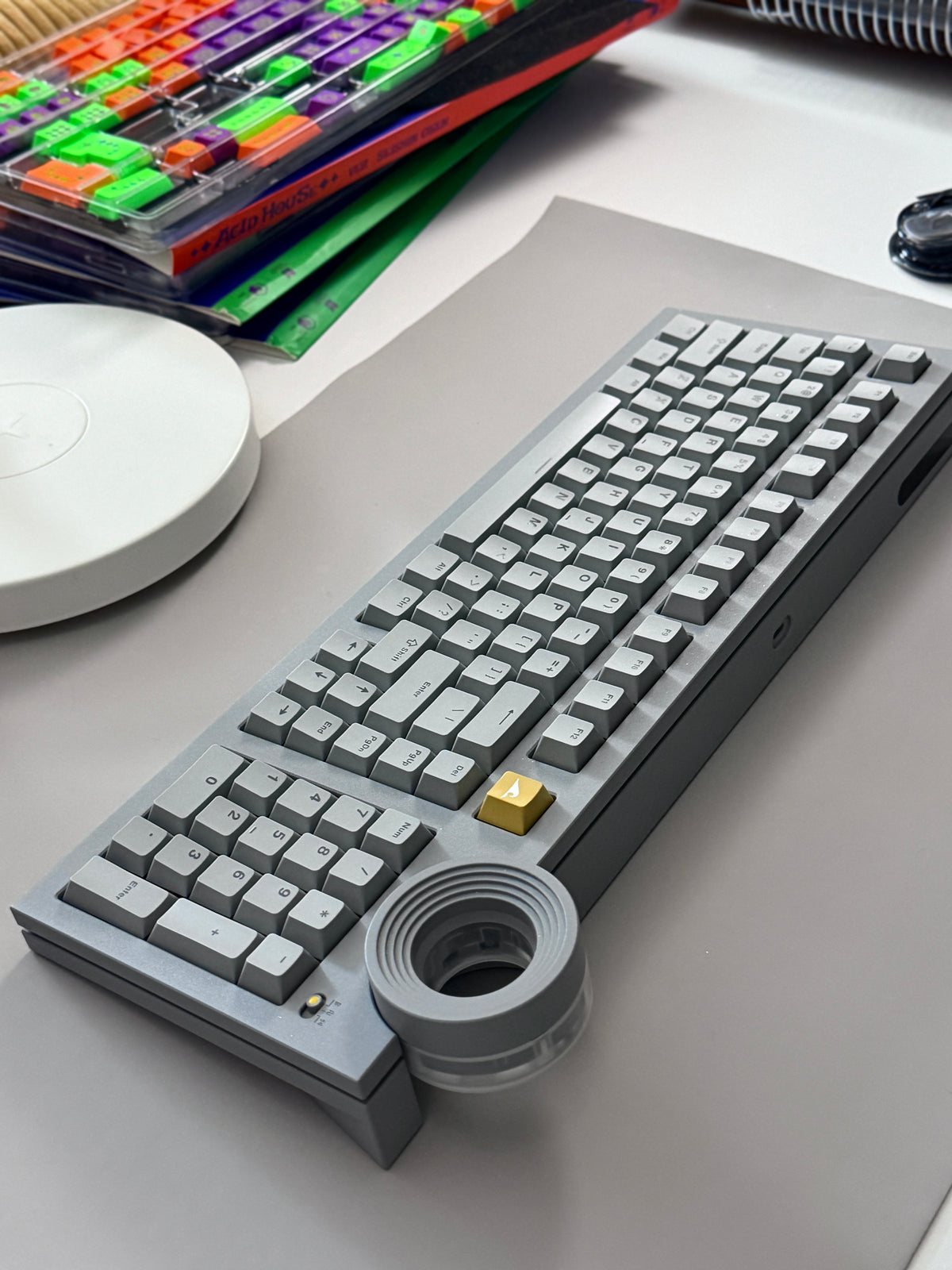 ONLY 1 Instock Dry Studio ATM98Misty Dusk Star Ring RGB Backlit Wireless Aluminum Mechanical