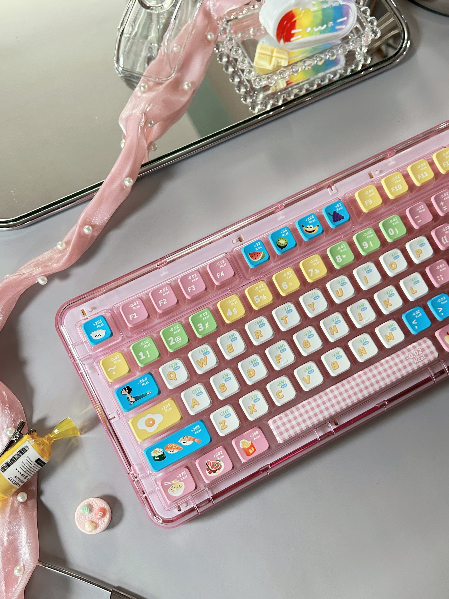 Unboxing Sample For Sales ONLY 1 Instock PIIFOX ER95 Triple-Mode Wireless Mechanical Keyboard With LCD Screen