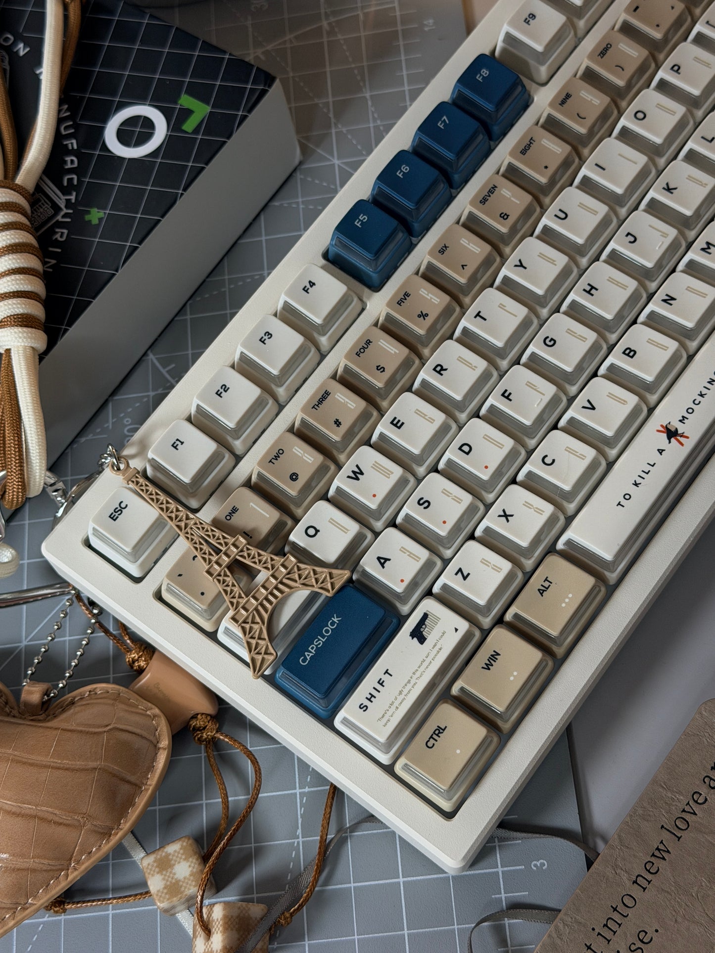 Unboxing For Sales EPOMAKER x Feker Galaxy80 Wireless Mechanical Keyboard➕0248 custom Keycap full set