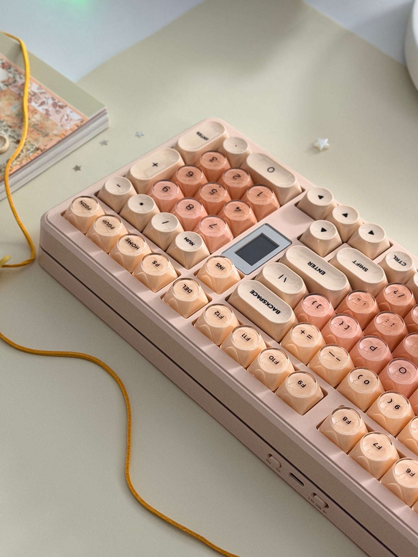 Unboxing Clearance ONLY 1 Instock WOMIER WK98 98% MULTIMEDIA SCREEN MECHANICAL GAMING KEYBOARD