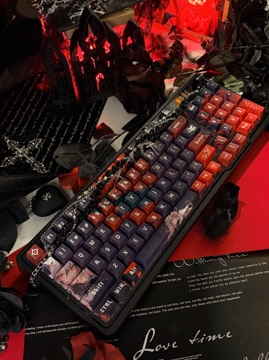 Unboxing For Sales ARTEMIS K719 PRO Anime RGB Gaming Mechanical Keyboard(not including shooting decoration)