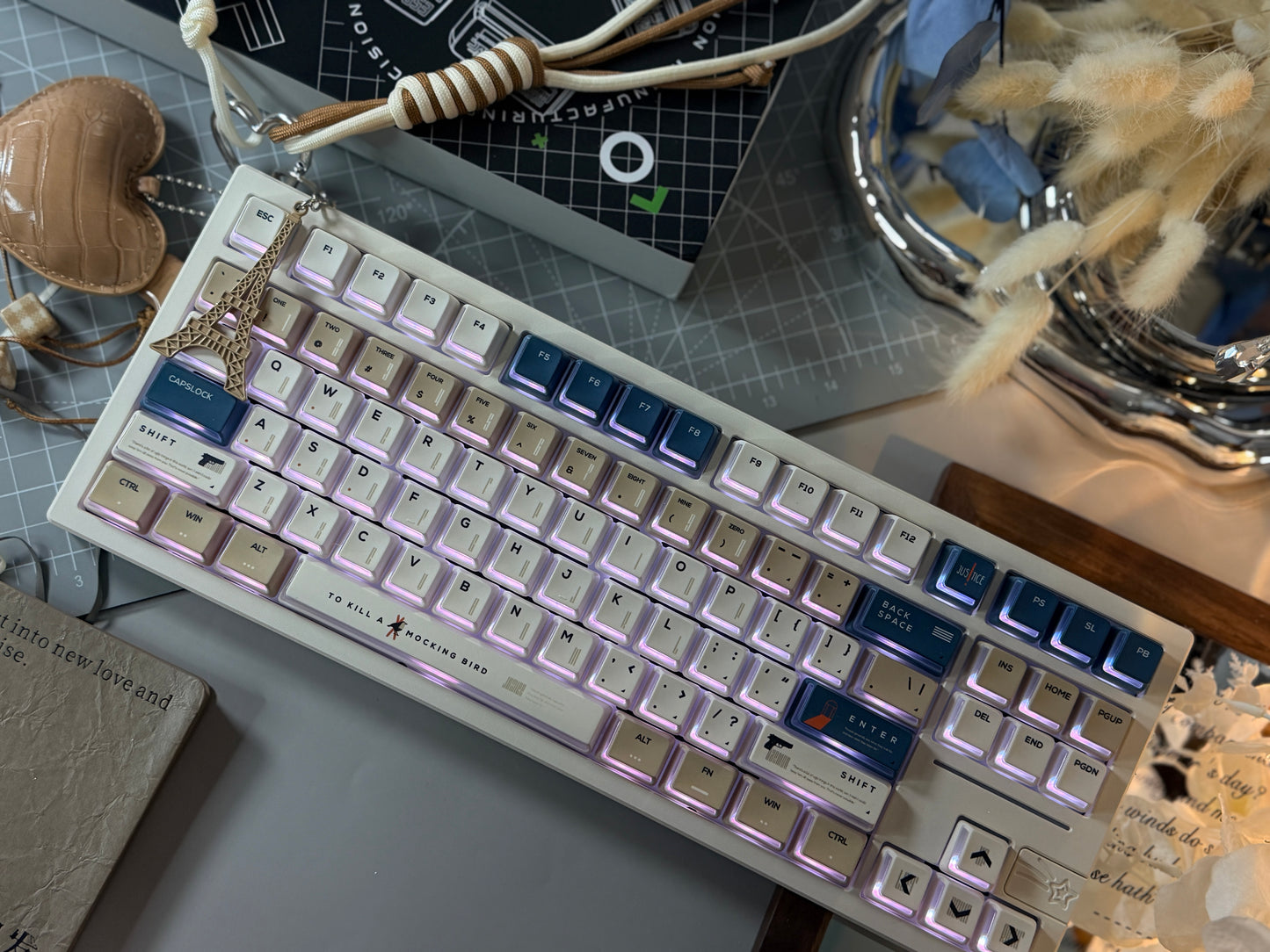 Unboxing For Sales EPOMAKER x Feker Galaxy80 Wireless Mechanical Keyboard➕0248 custom Keycap full set