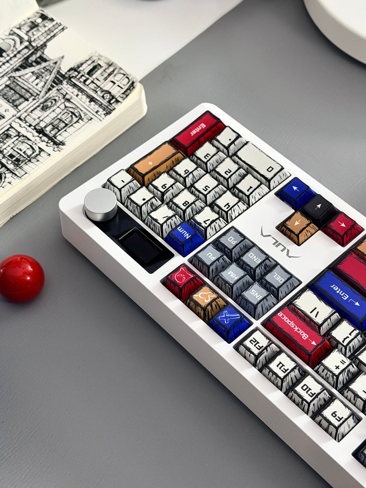 Unboxing Clearance ONLY 1 Instock AULA F106 PRO Wireless Mechanical Keyboard