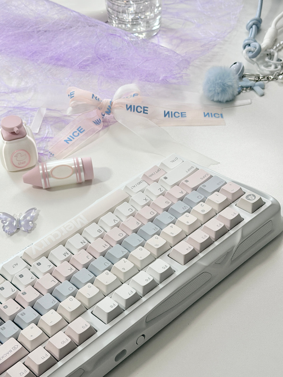 Unboxing Clearance ONLY 1 Instock Mercury K98 - Pastel Whisper | Silent Switch