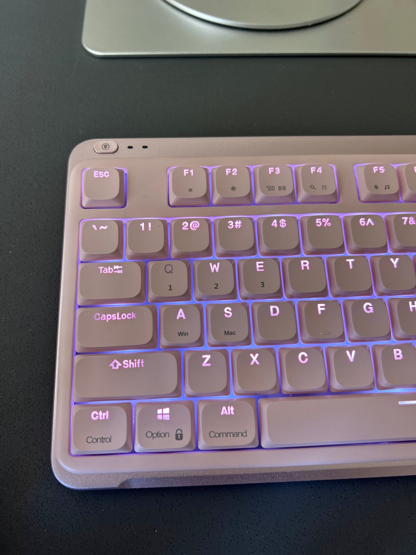 Unboxing Clearance ONLY 1 Instock Kzzi I75 Anodized Pink Low-Profile Wireless Keyboard