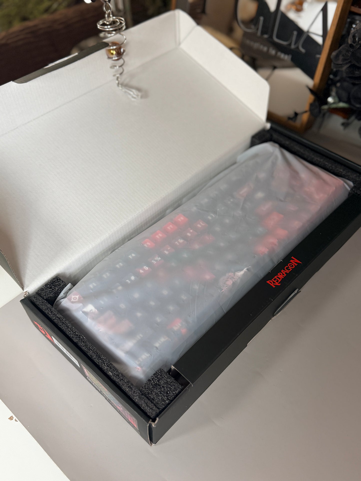 Unboxing For Sales ARTEMIS K719 PRO Anime RGB Gaming Mechanical Keyboard(not including shooting decoration)