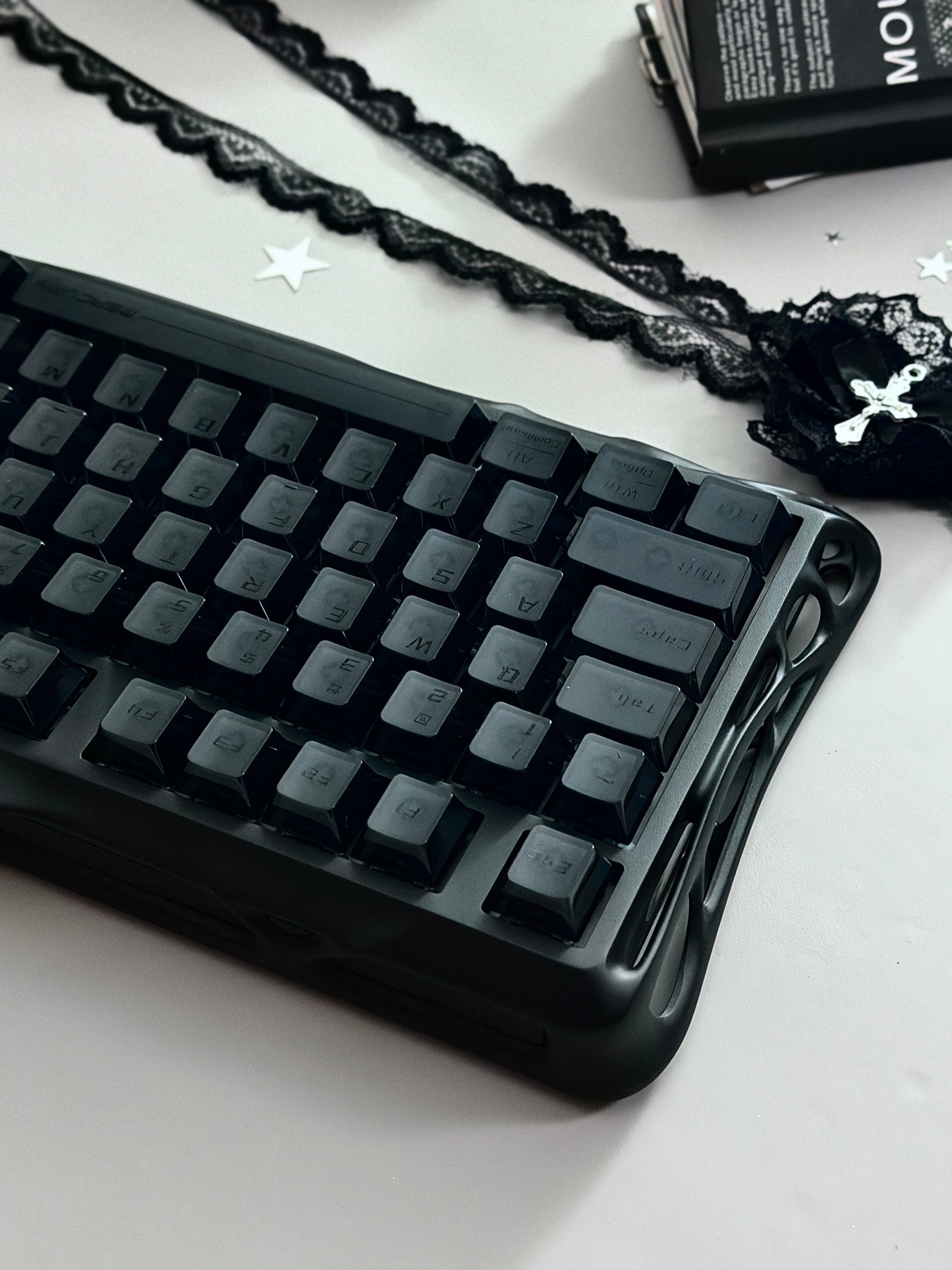 ONLY 1 Unboxing For Clearance Mercury K1 - Stealth Black Aluminum Mechanical Keyboard