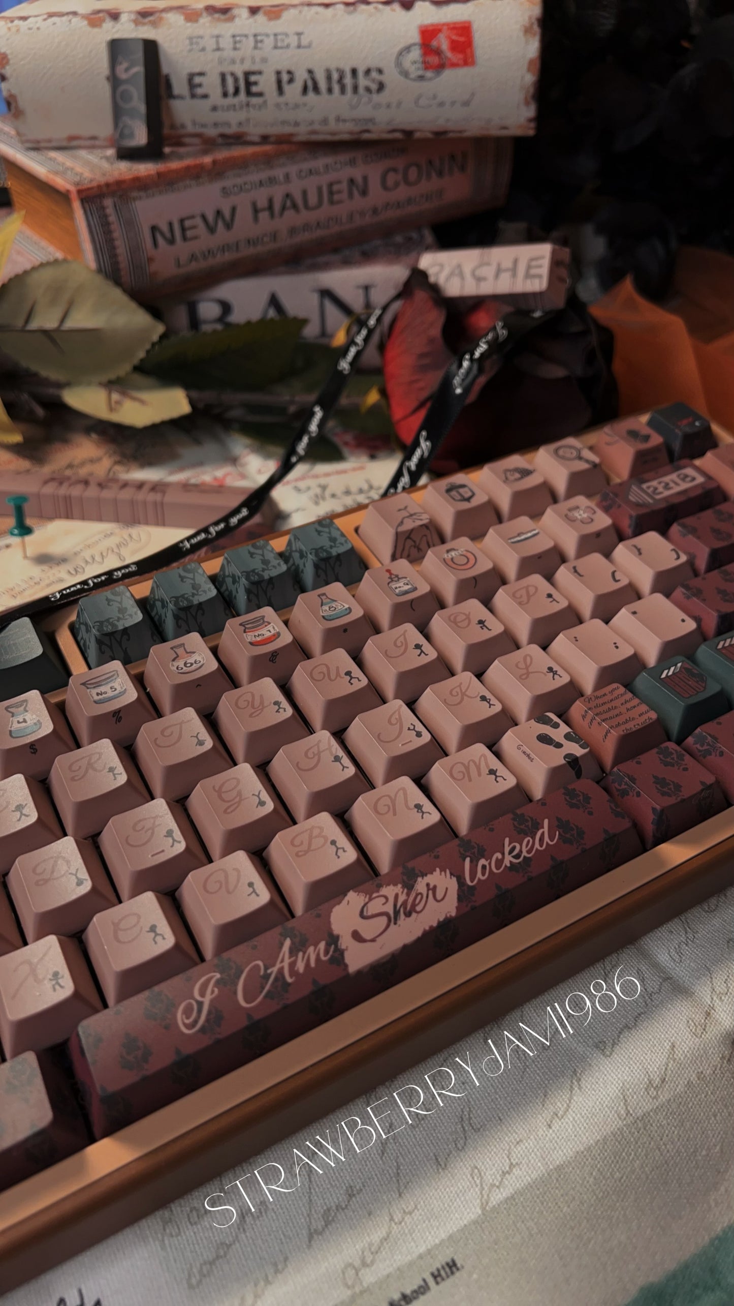 【Preorder】 Prebuilt FF75 Brown Coffee Aluminum Customized Mechanical Keyboard