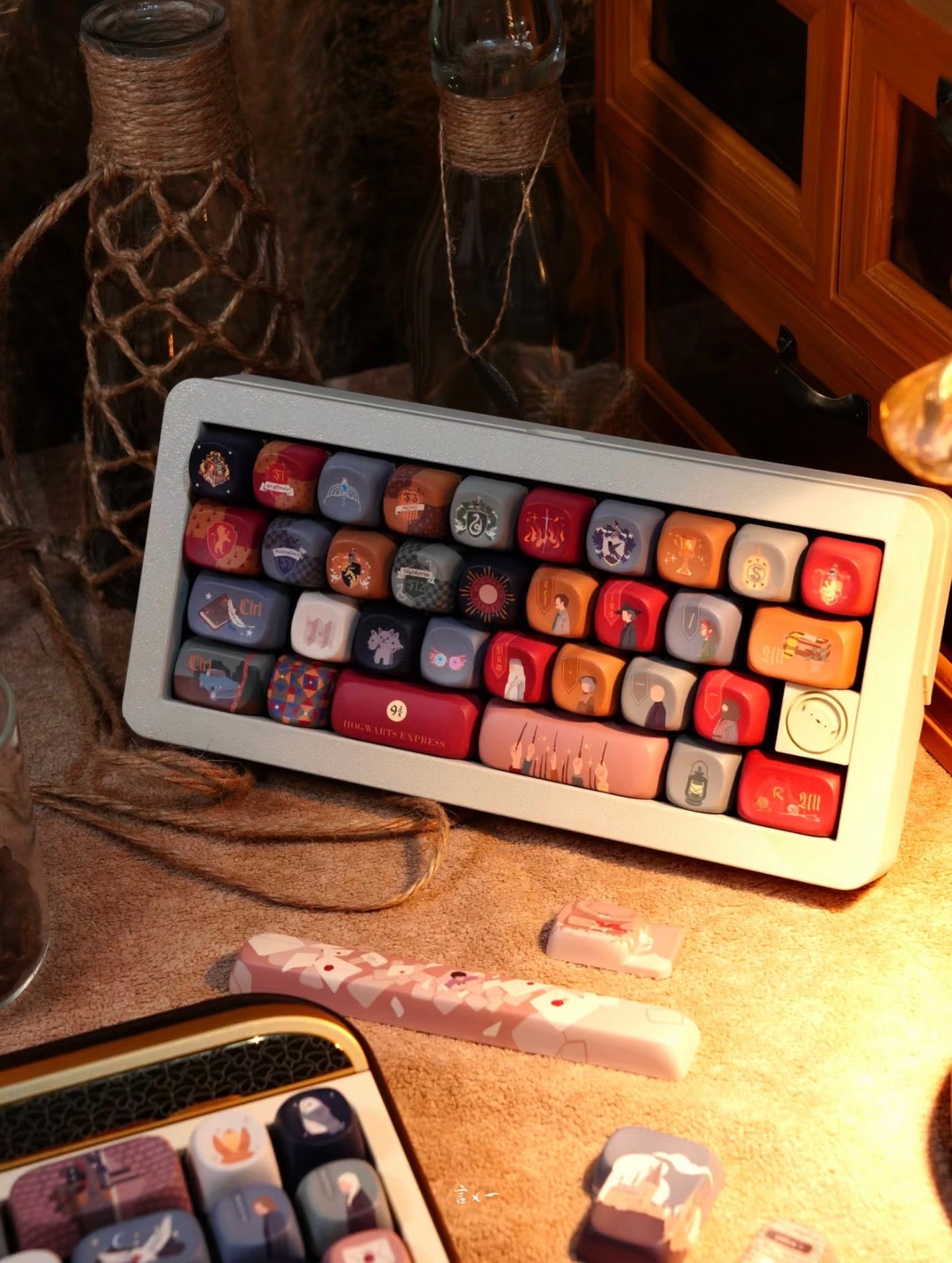 Unboxing Keycap SET ONLY 1 Instock #0288 Harry Potter Theme Hedwig Letters MOA Profile