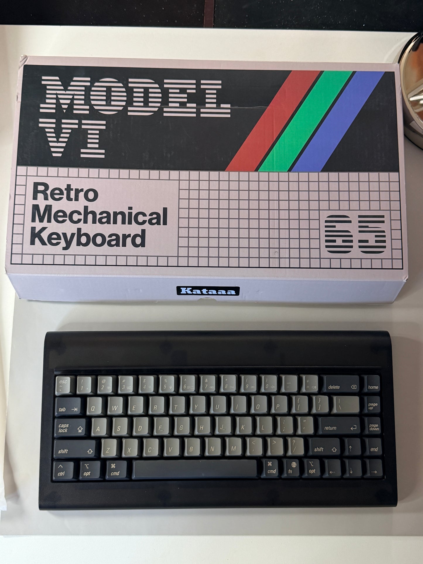 Unboxing Clearance ONLY 1 Instock Kataaa Model VI Hot-Swappable Keyboard - Wired Only
