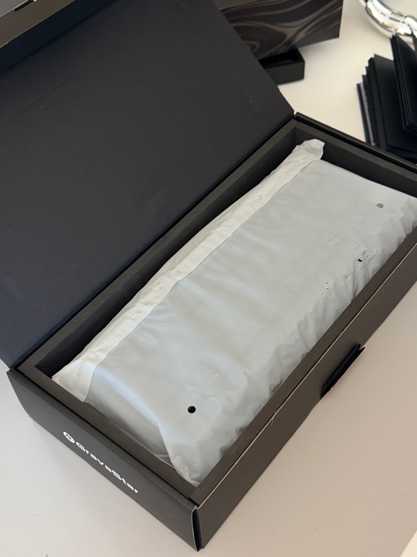 ONLY 1 Unboxing For Clearance Mercury K1 - Stealth Black Aluminum Mechanical Keyboard