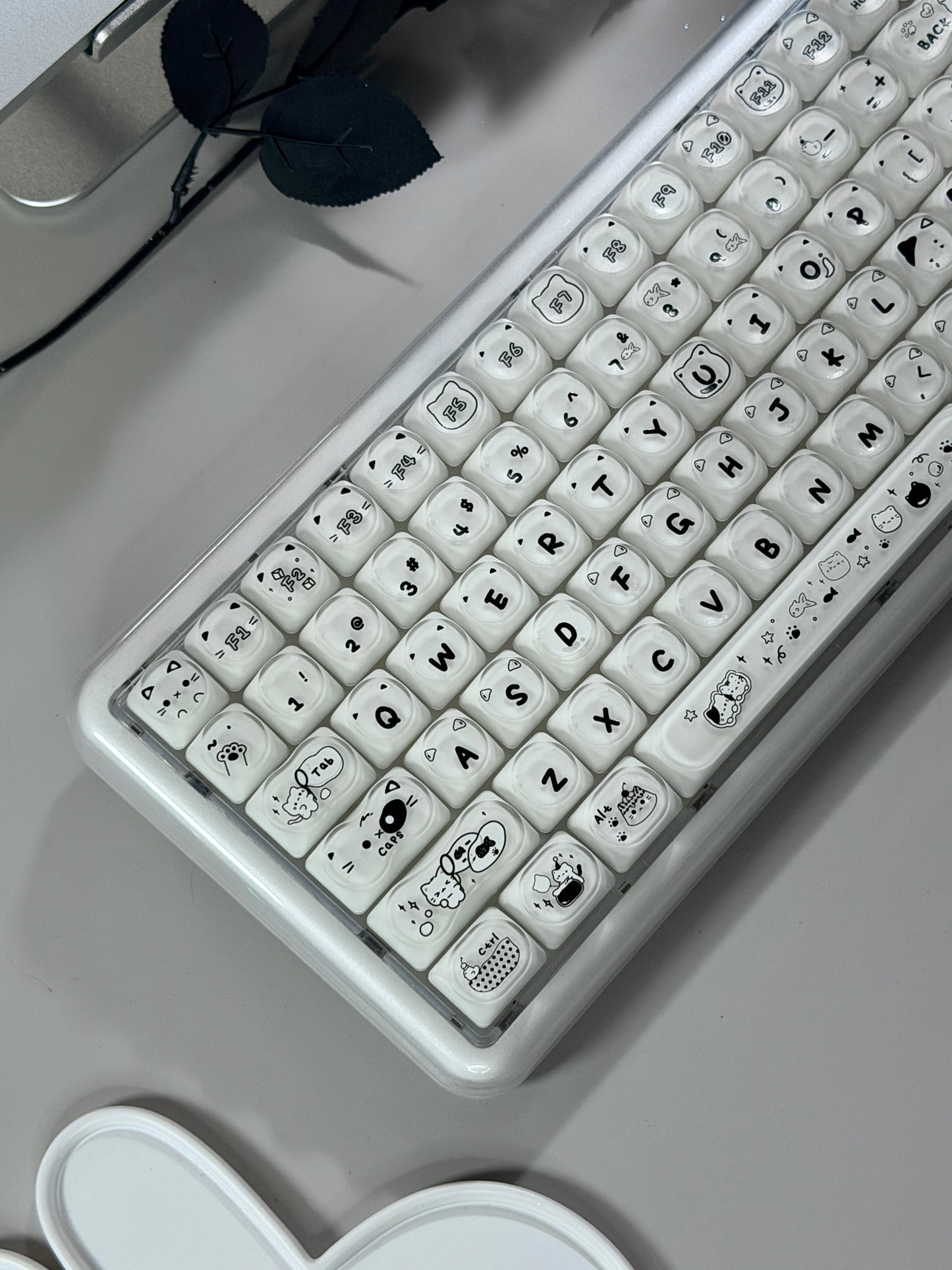 Unboxing Clearance ONLY 1 Instock MechLands X Maorbeng X100 PRO Membrane Keyboard with Number Pad RGB Backlits Wireless