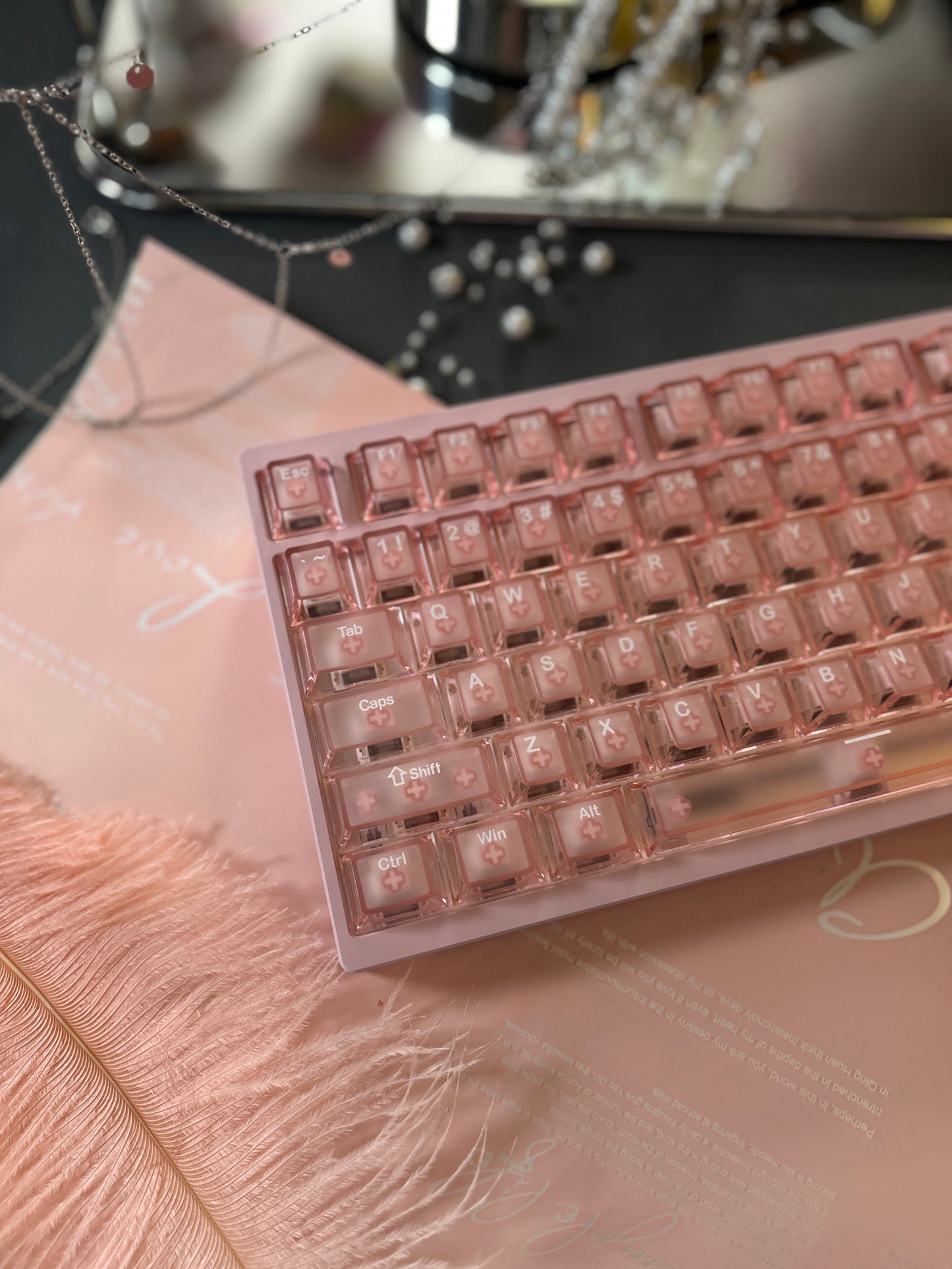 Unboxing Sample For Sales ONLY 1 Instock Pink Irok Mg75 Pro Aluminum Magnetic Mechanical Keyboard Gaming 0.005mm 8k Polling Rate Rapid Trigger Rgb Hotswap Gamer Keyboard