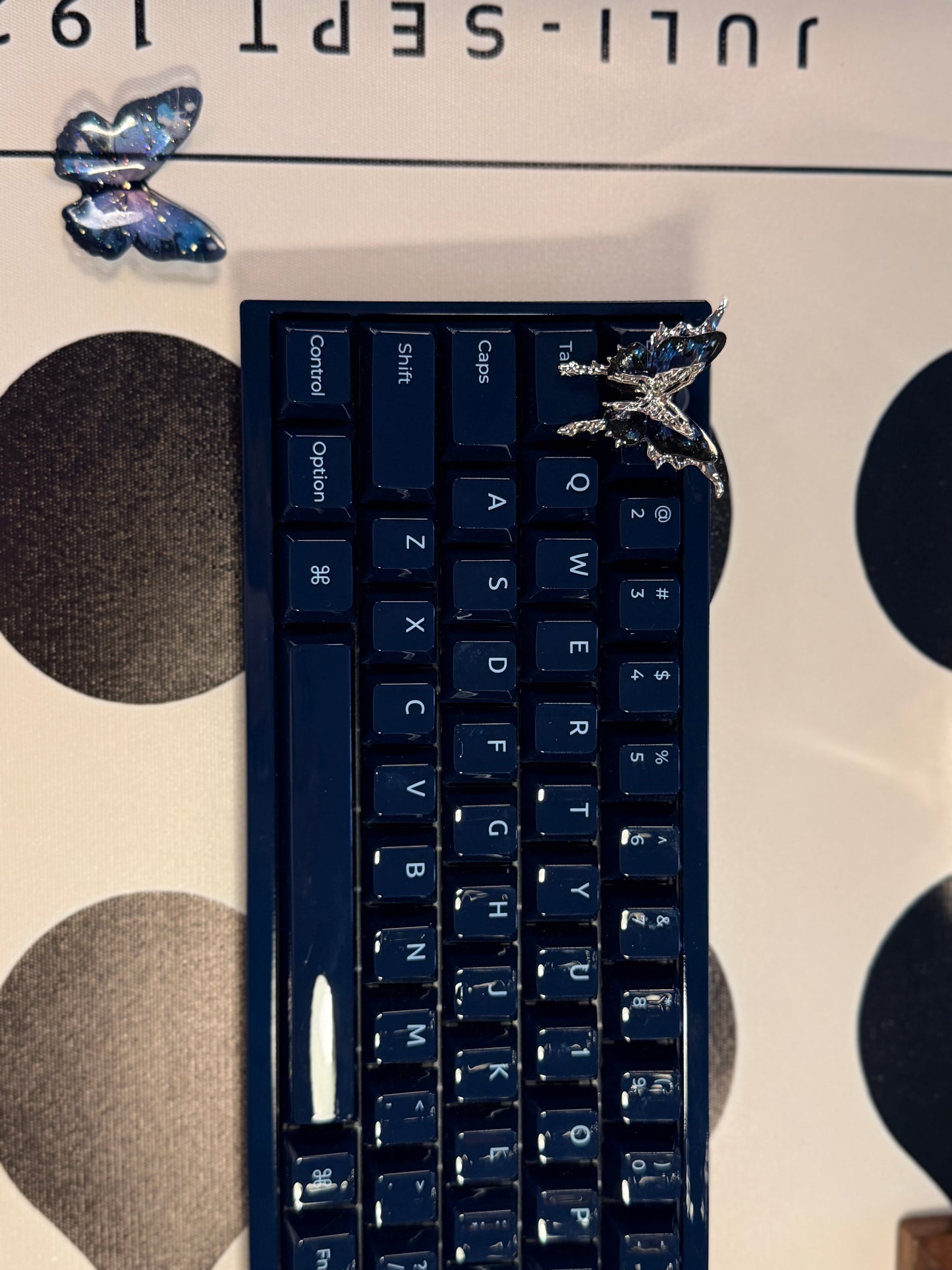 Unboxing Sample For Sales ONLY 1 Instock Keychron Q16 HE 8K Dark Navy Wired Fully Ceramic Keyboard Magnetic Switch For Gaming