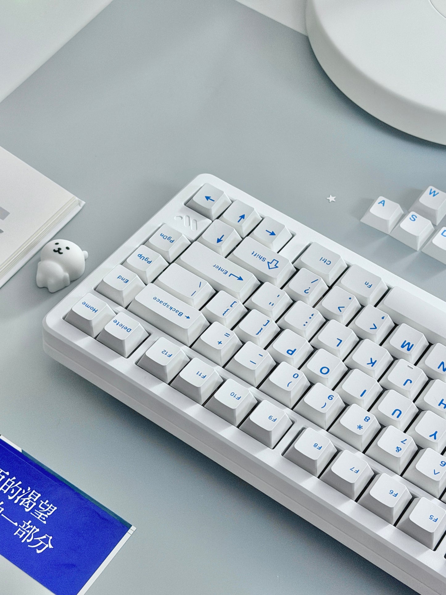 Unboxing Clearance ONLY 1 Instock WOMIER SK75 TMR White WIRELESS ALUMINUM CUSTOM KEYBOARD