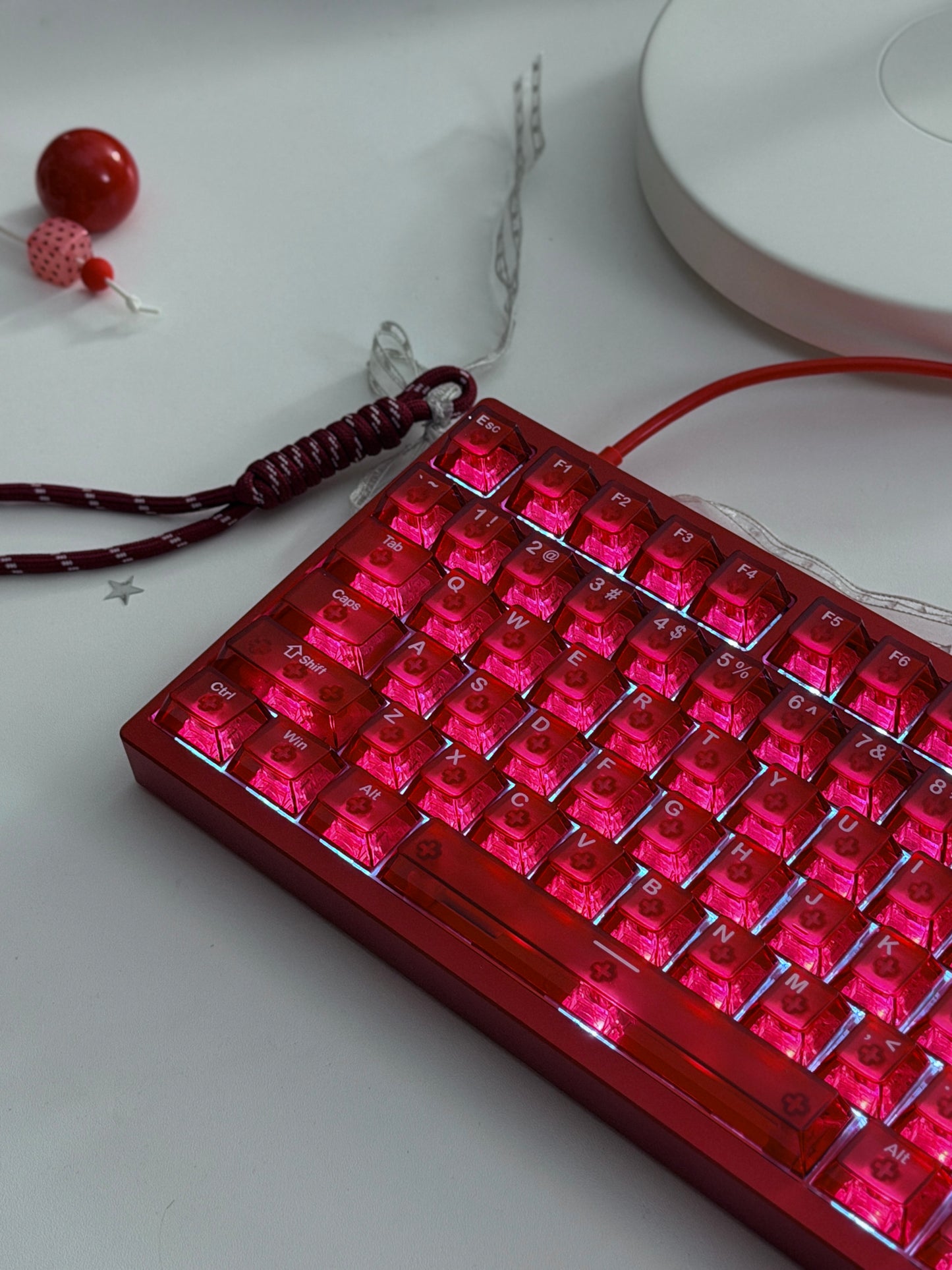 Unboxing Clearance ONLY 1 Instock IROK MG75 V2 HE Anodized Red GAMING Keyboard
