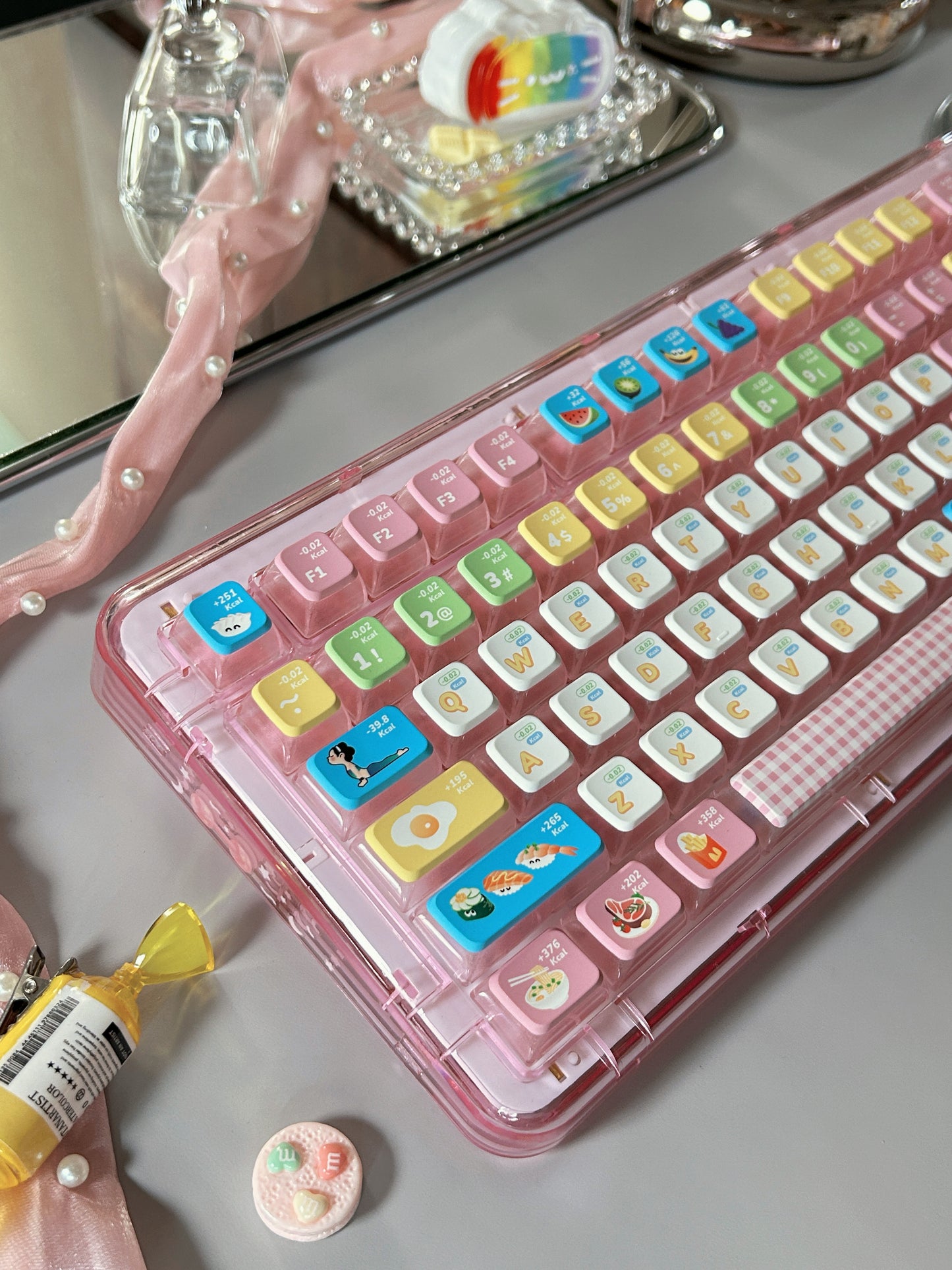 Unboxing Sample For Sales ONLY 1 Instock PIIFOX ER95 Triple-Mode Wireless Mechanical Keyboard With LCD Screen
