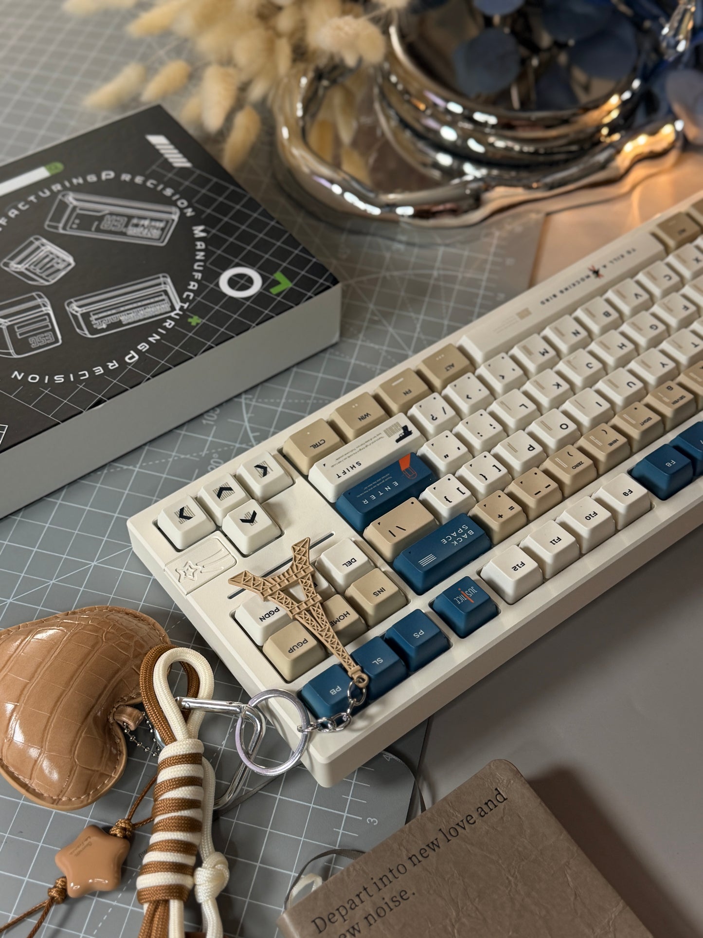 Unboxing For Sales EPOMAKER x Feker Galaxy80 Wireless Mechanical Keyboard➕0248 custom Keycap full set