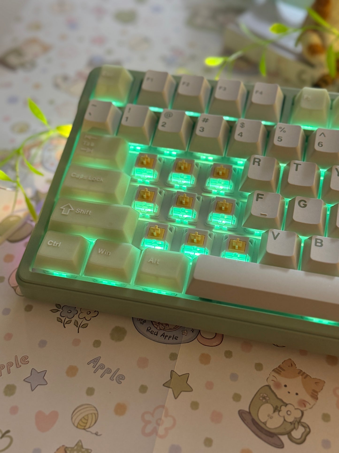 Unboxing For Sales FURYCUBE K99 pro Creamy Green Wireless Mechanical Keyboard, Gasket Hot Swappable RGB Gaming Keyboard with Numpad