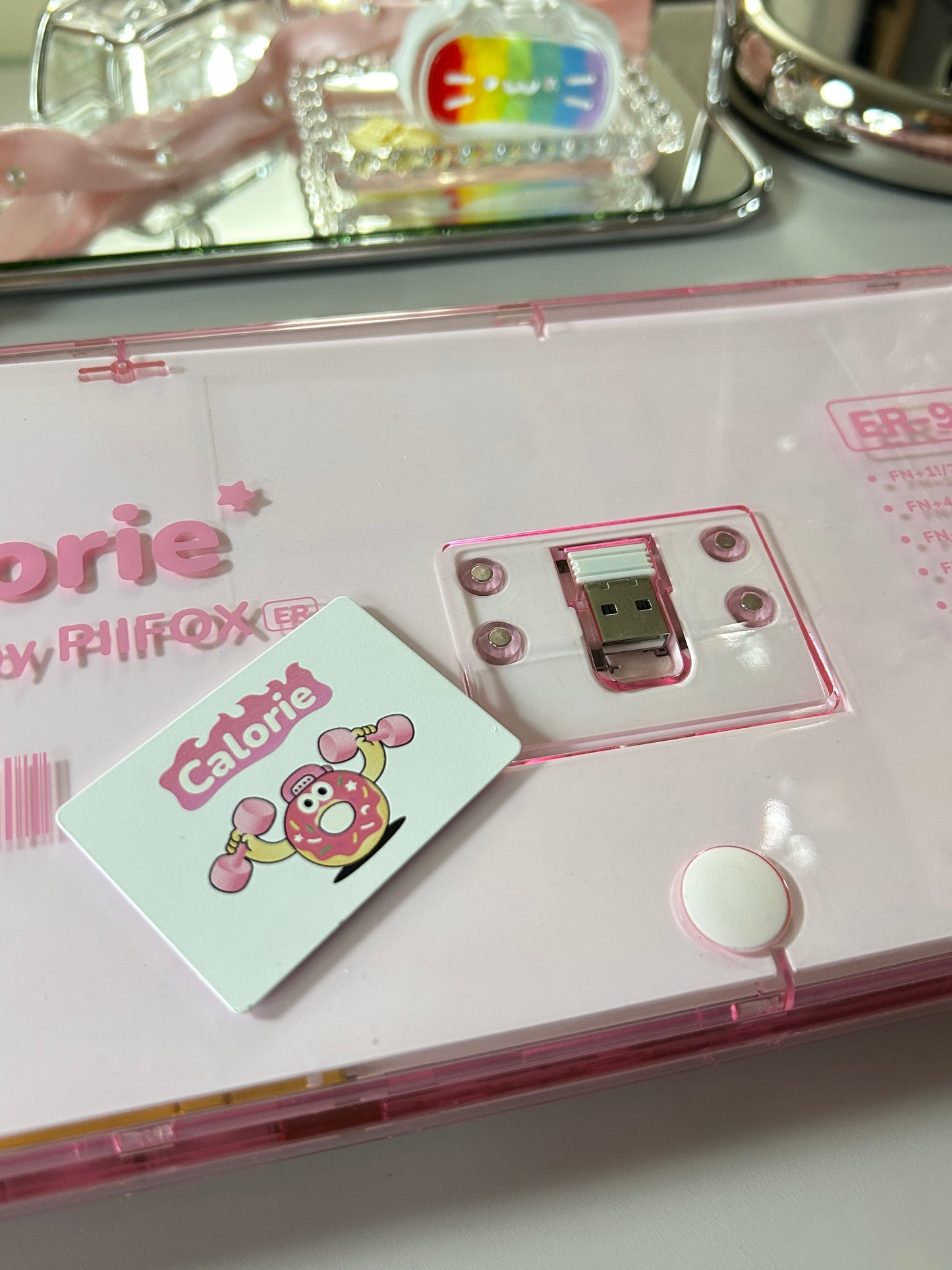 Unboxing Sample For Sales ONLY 1 Instock PIIFOX ER95 Triple-Mode Wireless Mechanical Keyboard With LCD Screen