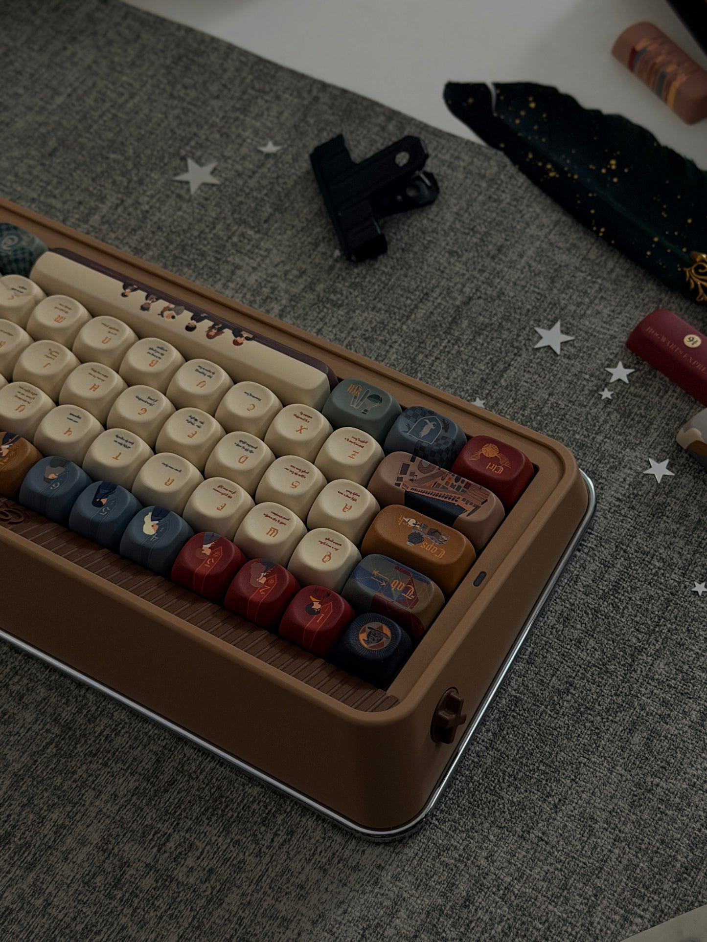 Unboxing Keycap SET ONLY 1 Instock #0288 Harry Potter Theme Hedwig Letters MOA Profile