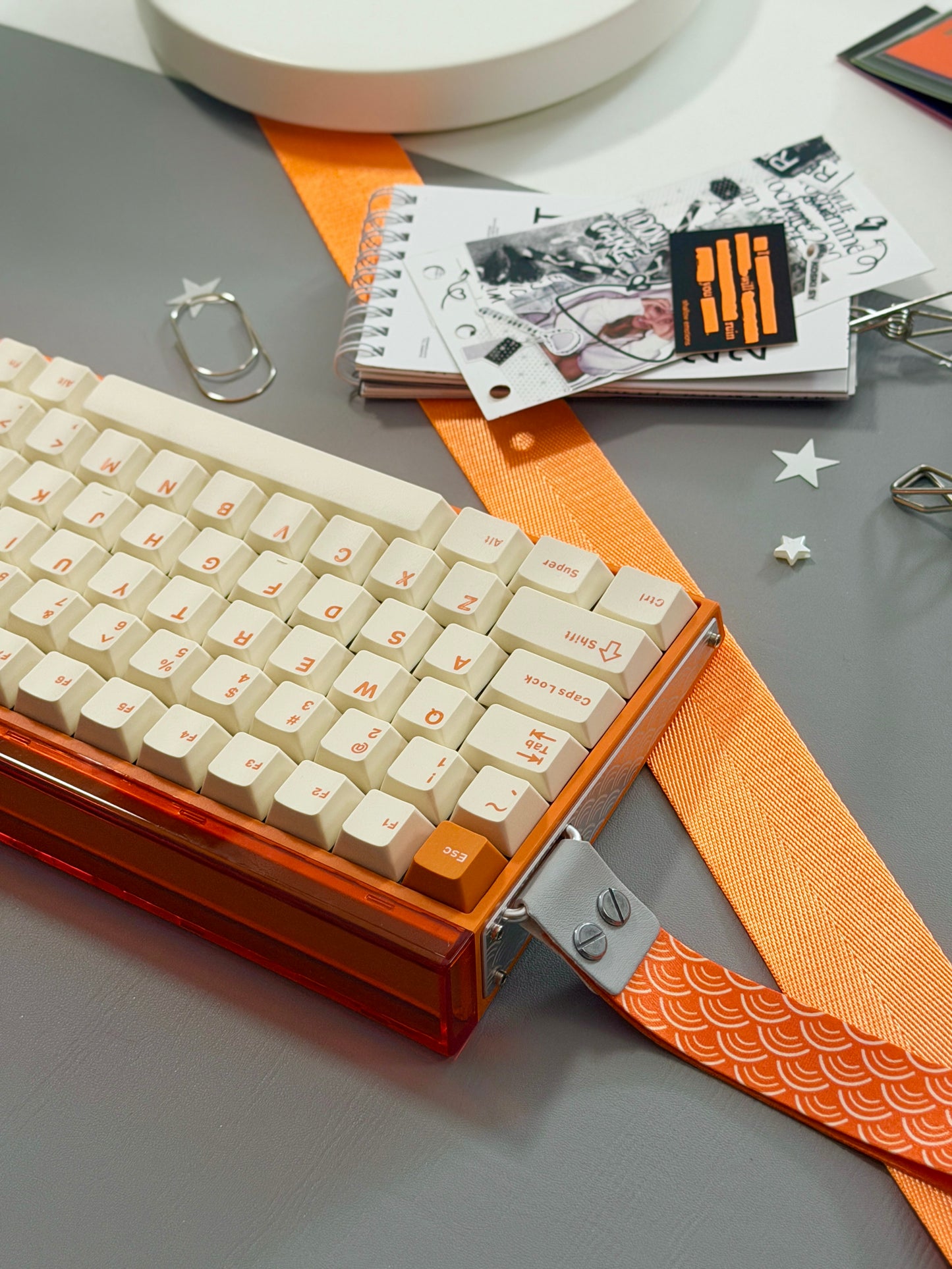 Unboxing Sample For Sales ONLY 1 Instock Orange AULA Hero 75 HE Tri-Mode Magnetic Keyboard
