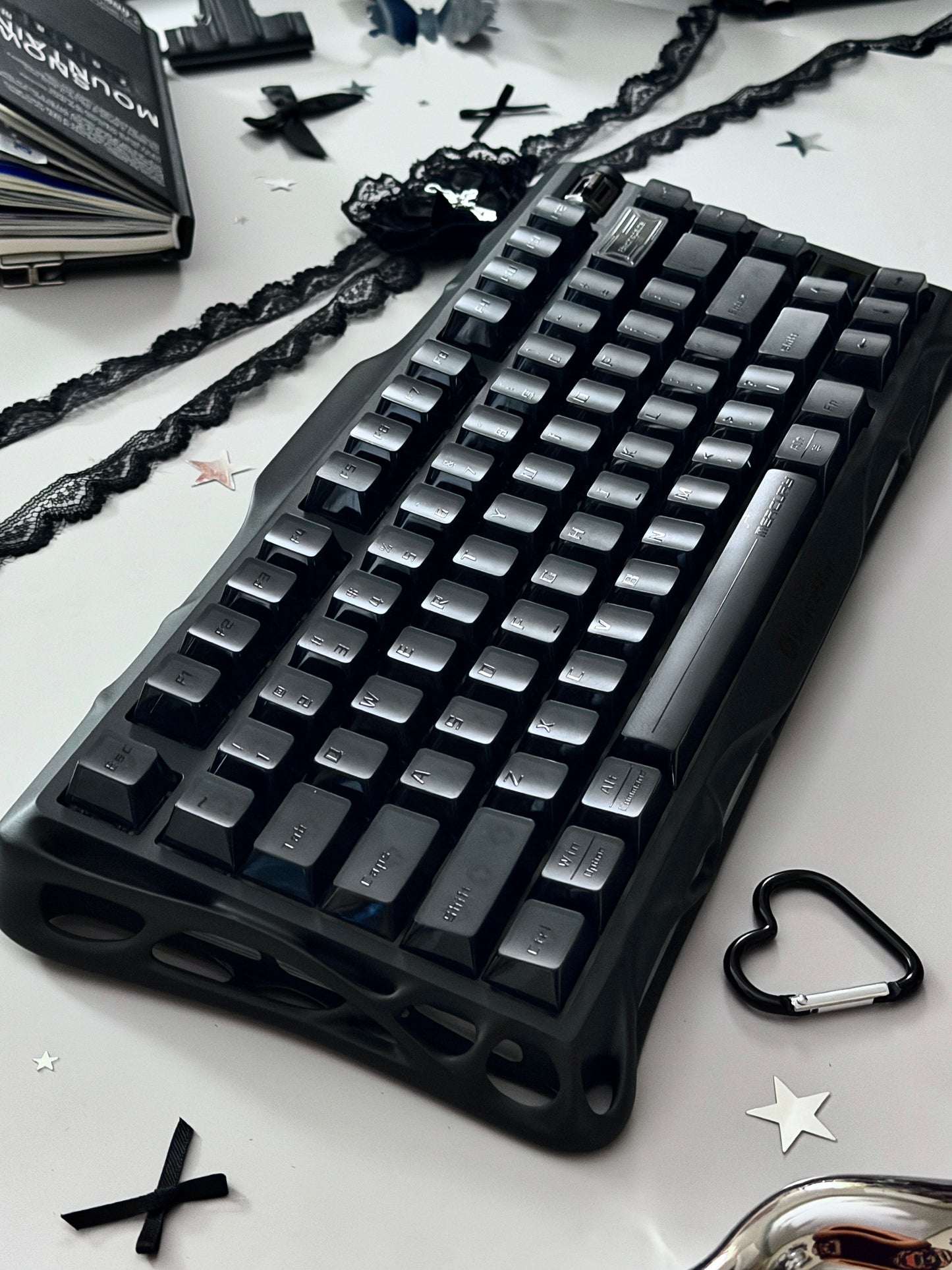 ONLY 1 Unboxing For Clearance Mercury K1 - Stealth Black Aluminum Mechanical Keyboard