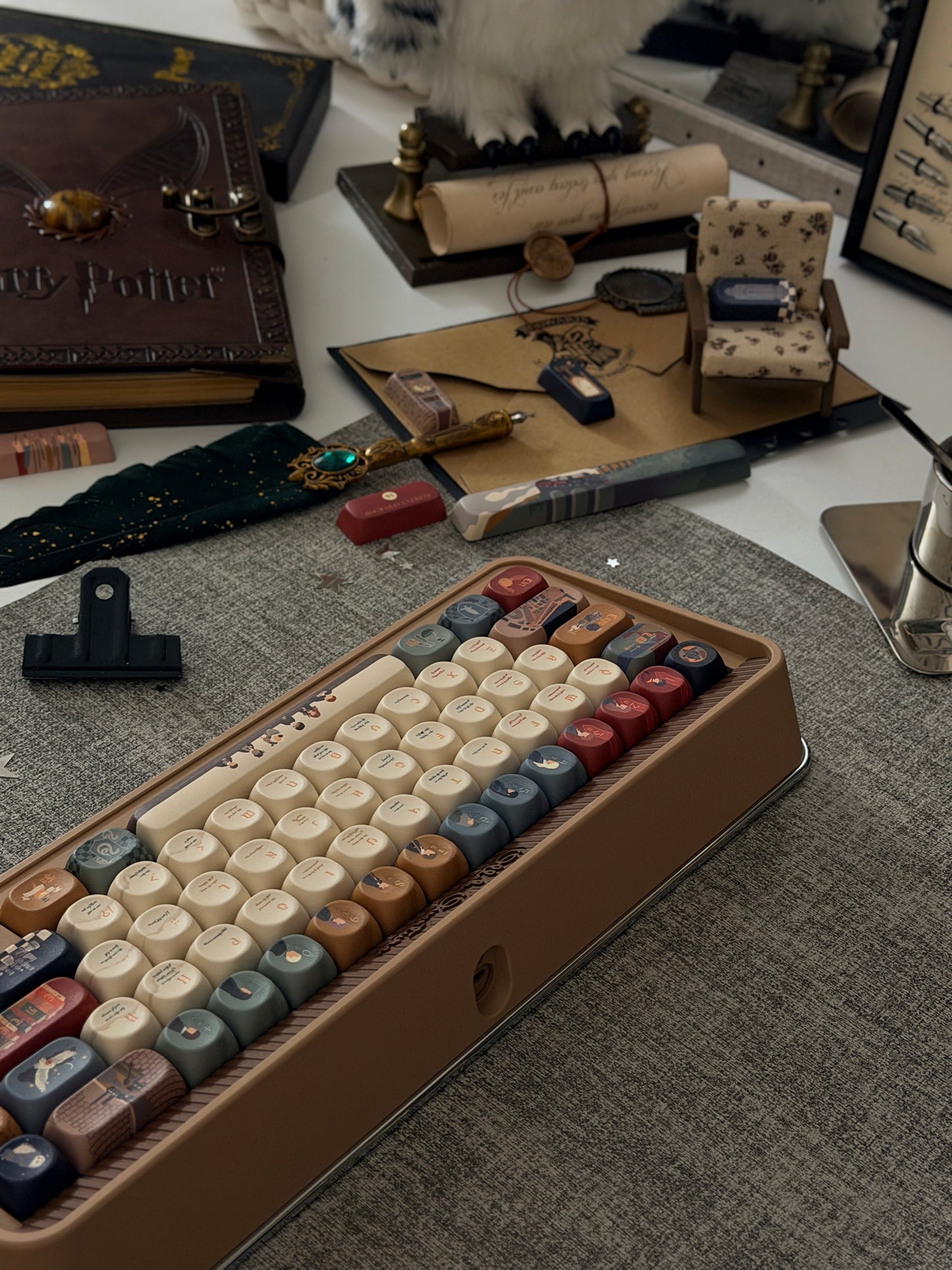Unboxing Keycap SET ONLY 1 Instock #0288 Harry Potter Theme Hedwig Letters MOA Profile