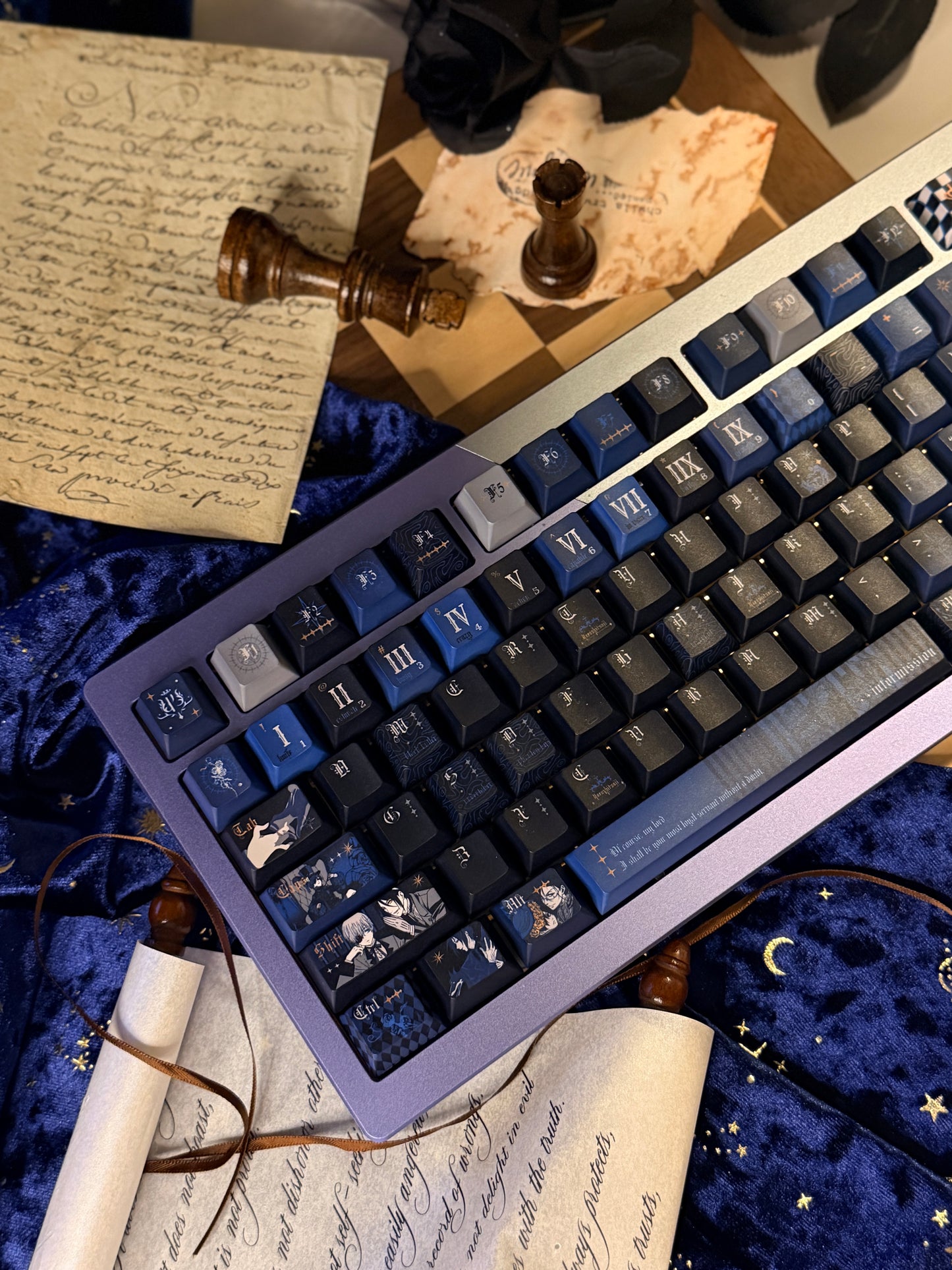 Unboxing For SALEs KiiBOOM LOOP75
Hotswappable Aluminum Gasket Mechanical Keyboard Silver Blue（not including the Wristrest）