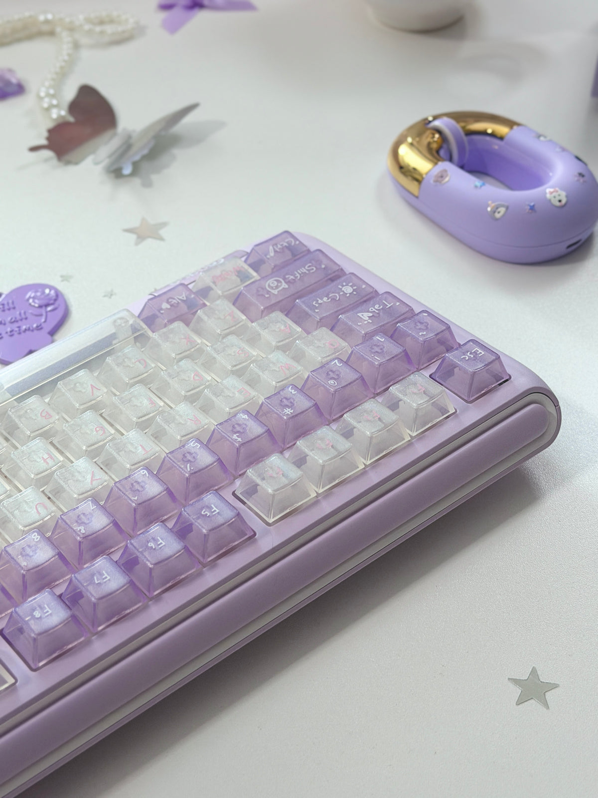 Unboxing For Clearance ONLY 1 Instock Fopato CL75 Purple premium, compact 75% layout triple-mode mechanical keyboard & mouse