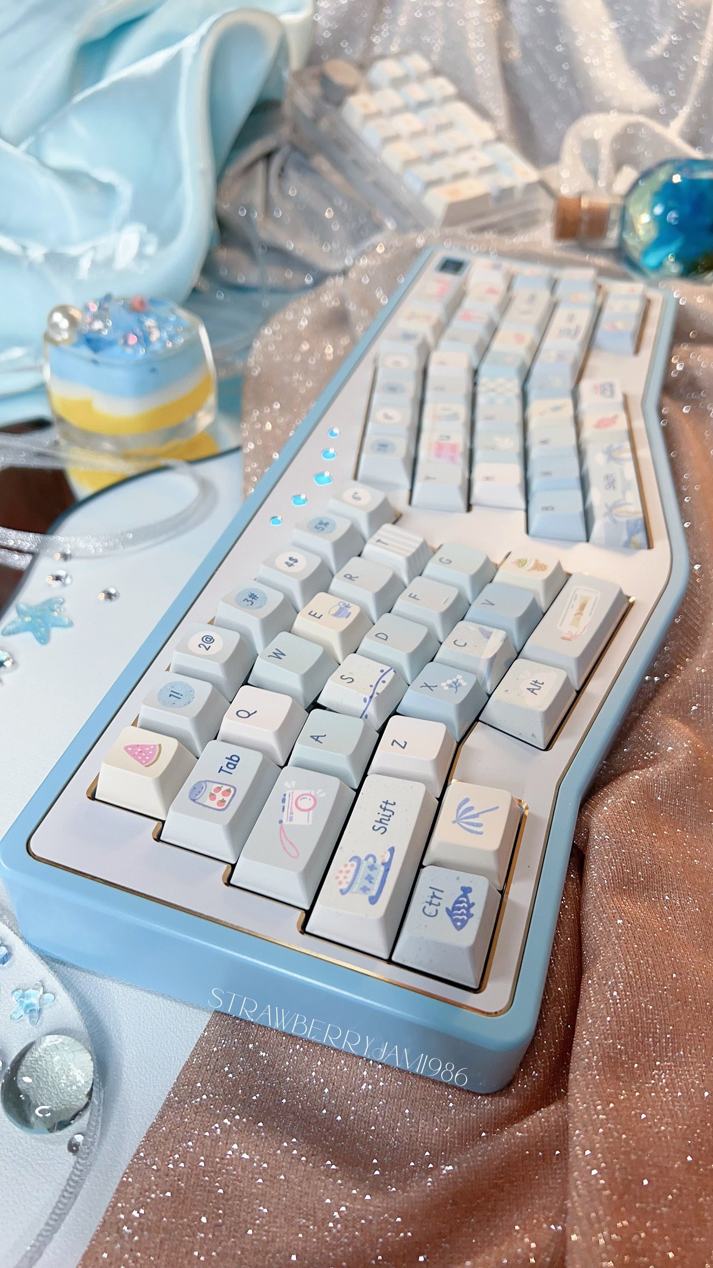 【Only 1 In-stock】Prebuilt StarAlice Aluminum Customized Mechanical Keyboard