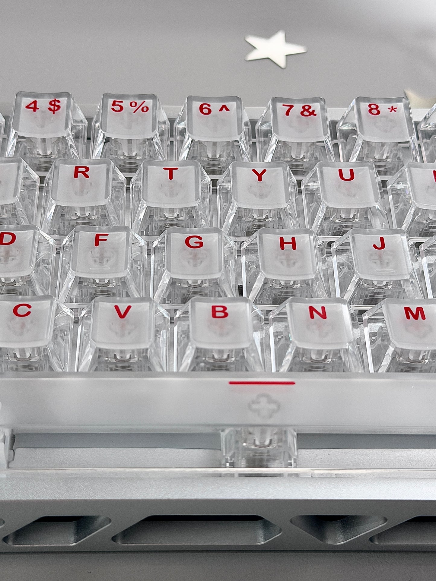 Unboxing Clearance ONLY 1 InstockI ROK Hollow Aluminum Silver MG63 Magnetic Gaming Mechanical Keyboard